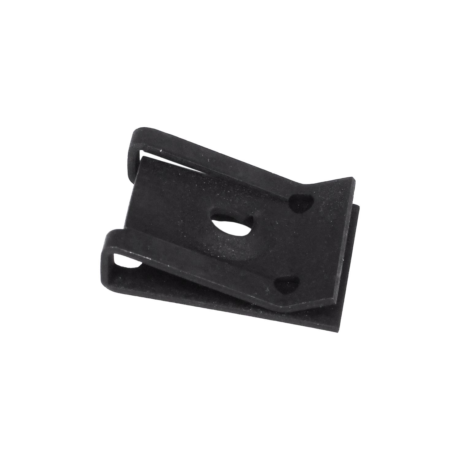 25 pcs/pk- Spring Type U-Nut #10 Screw Size, Panel Range 0.025