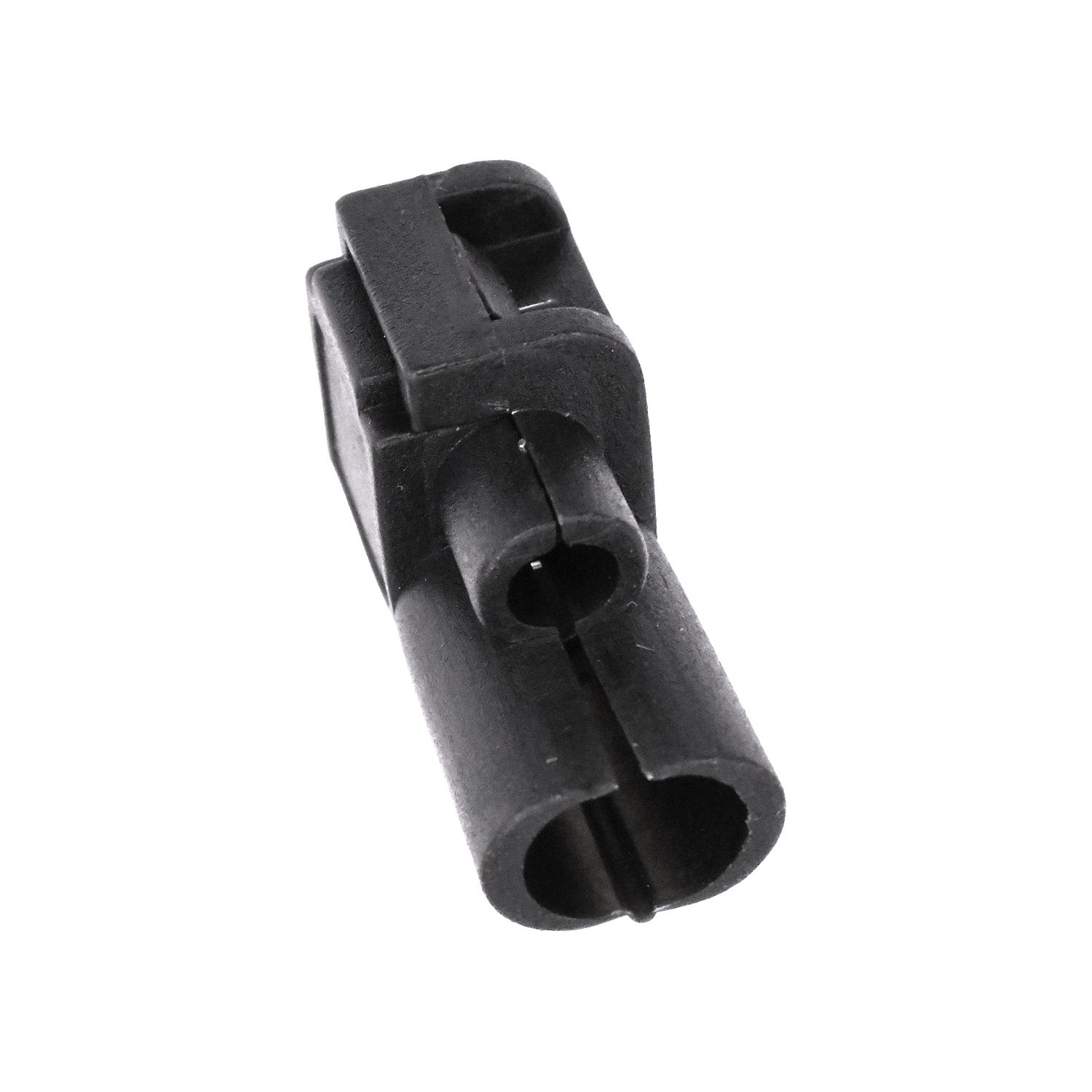 10 pcs/pk- Electrical Bullet Receptable Connector, Color Black, Type Self-Stripping Connector, Wire Gauge 18 to 14