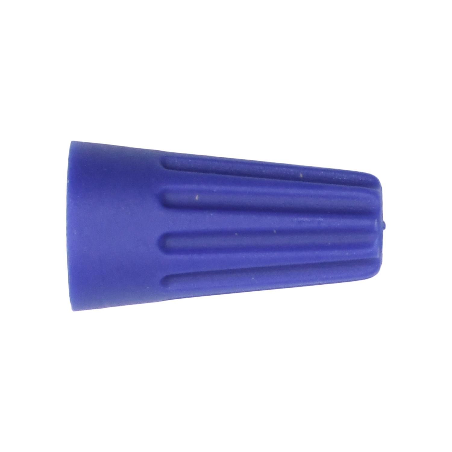 25 pcs/pk- Wire Nut Connectors 18 - 14 Gauge Blue, Wire Gauge 18 to 14