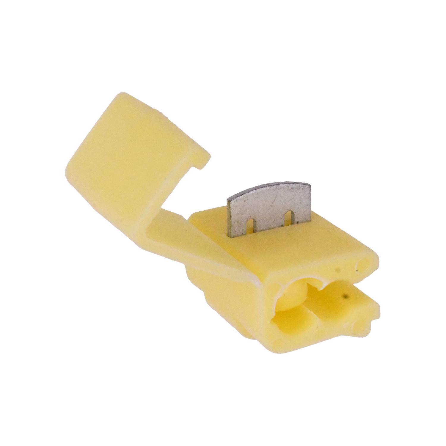 10 pcs/pk- Electrical Connector Self-Strip 12-10 Gauge - Yellow, Type Self-Stripping Connector, Wire Gauge 10 & 12