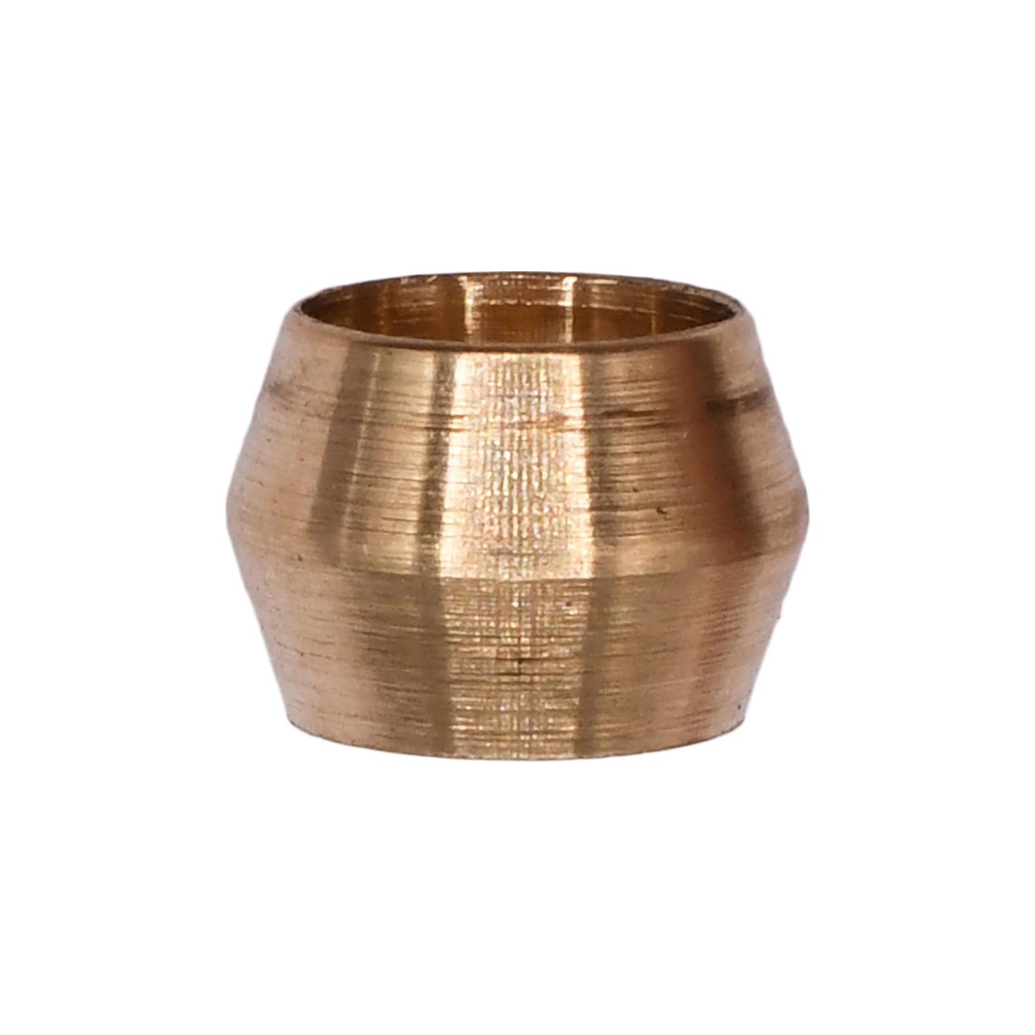 25 pcs/pk- Brass Compression Sleeves Ferrules 1/4