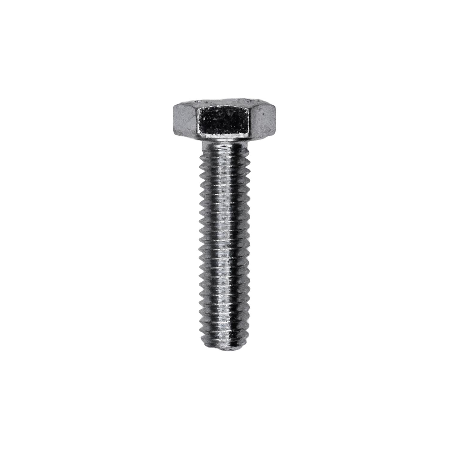 25 pcs/pk- M4-.70 4-.70 x 16mm DIN 933 Cap Screw Class 8.8 - Zinc, Head Style Hex