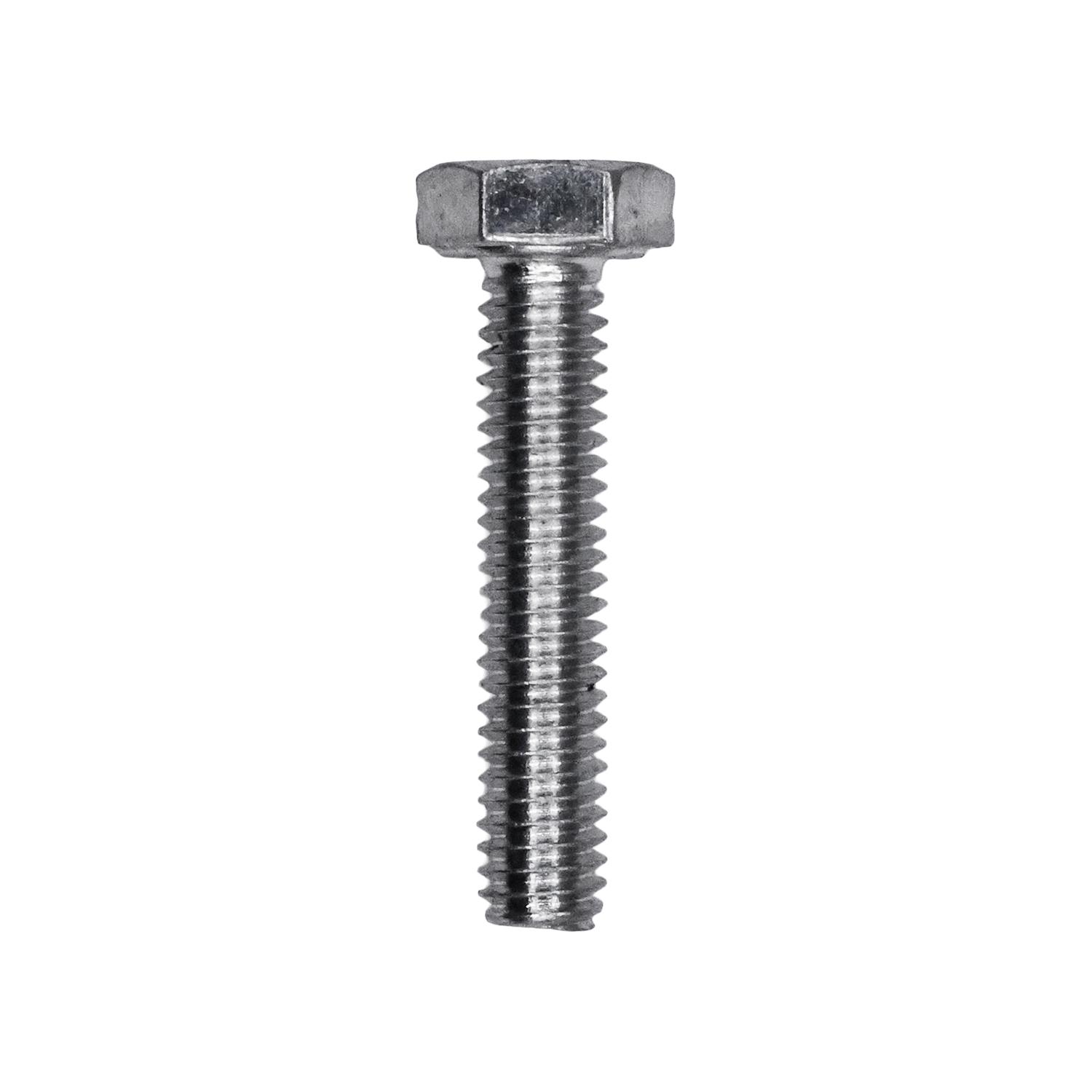 25 pcs/pk- M4-.70 4-.70 x 20mm DIN 933 Cap Screw Class 8.8 - Zinc, Head Style Hex
