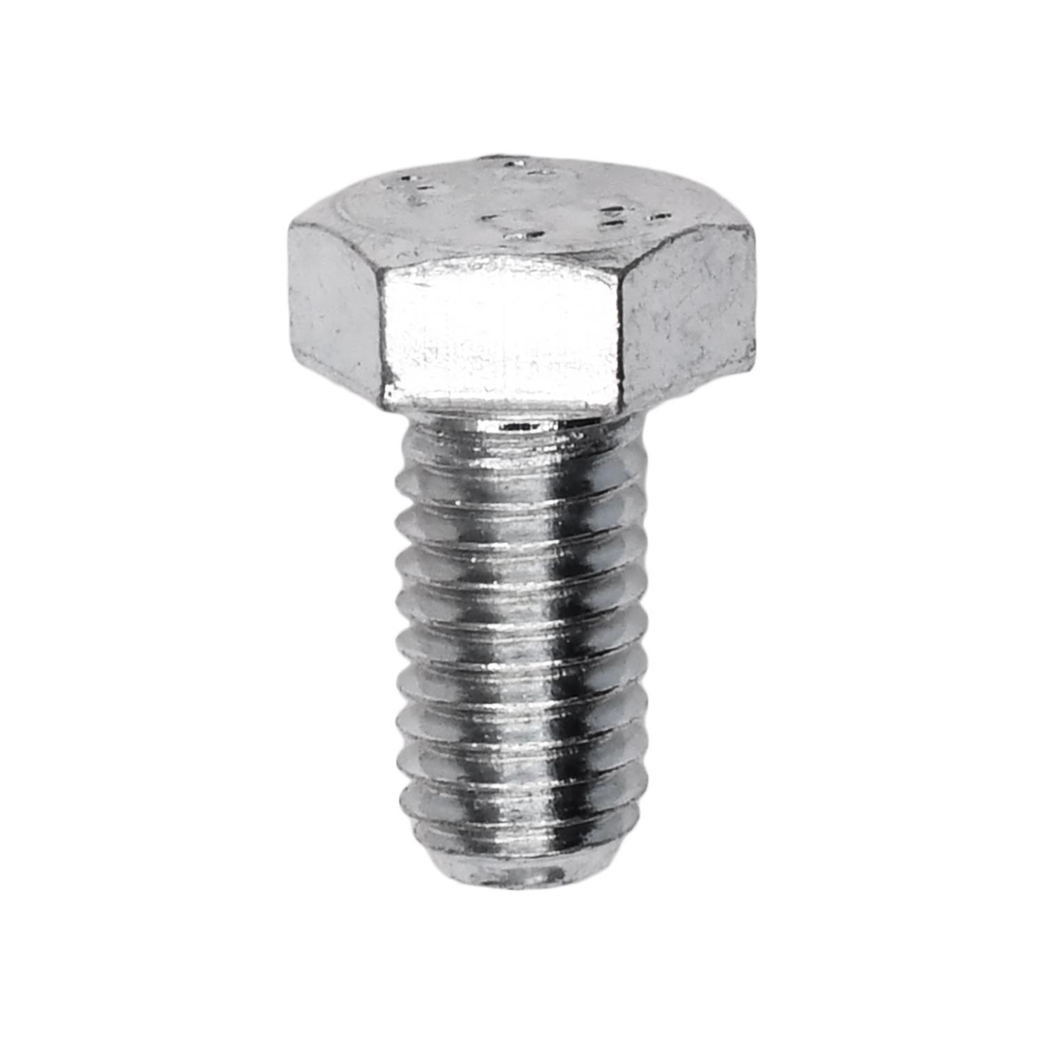 25 pcs/pk- M5-0.80 5-.8 x 10mm DIN 933 Cap Screw Class 8.8 - Zinc, Head Style Hex