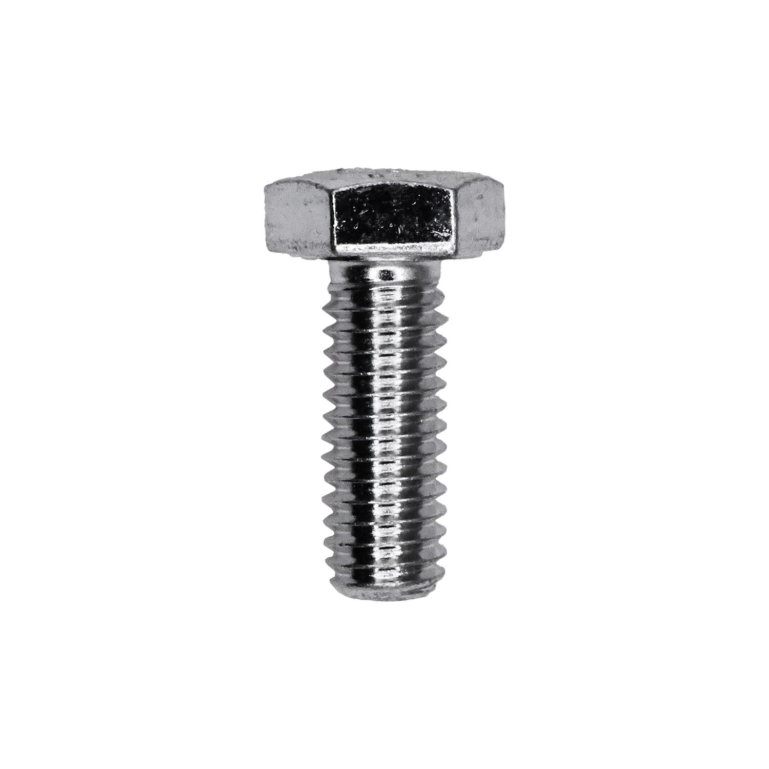 10 pcs/pk- M6-1.0 6-1.0 x 16mm DIN 933 Cap Screw Class 8.8 - Zinc, Head Style Hex