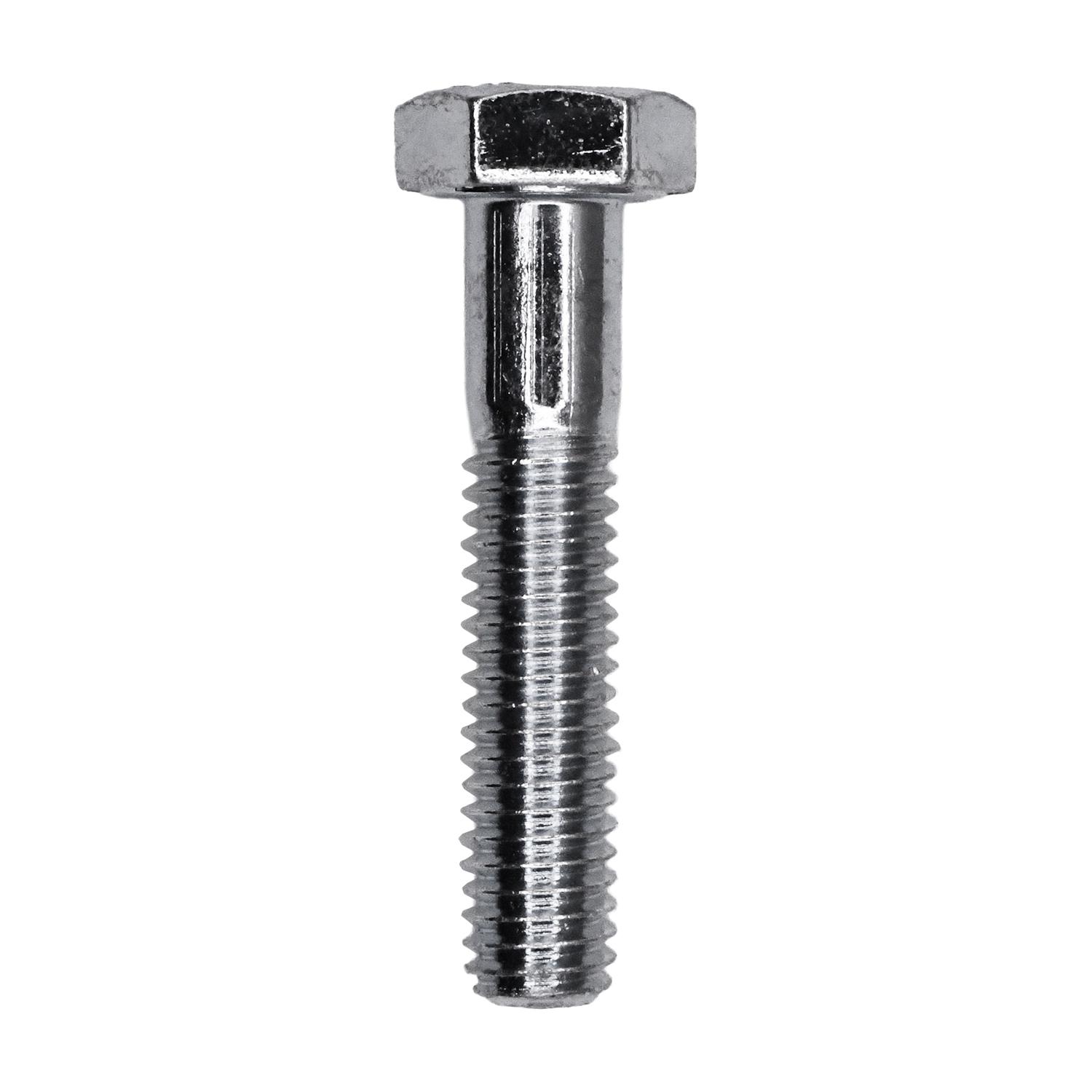 10 pcs/pk- M6-1.0 6-1.0 x 30mm DIN 933 Cap Screw Class 8.8 - Zinc, Head Style Hex
