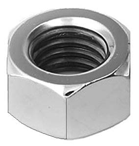 10 pcs/pk- M10-1.5 10mm-1.5 DIN 934 Metric Hex Nuts - Zinc, Thread Type Regular, Material Steel