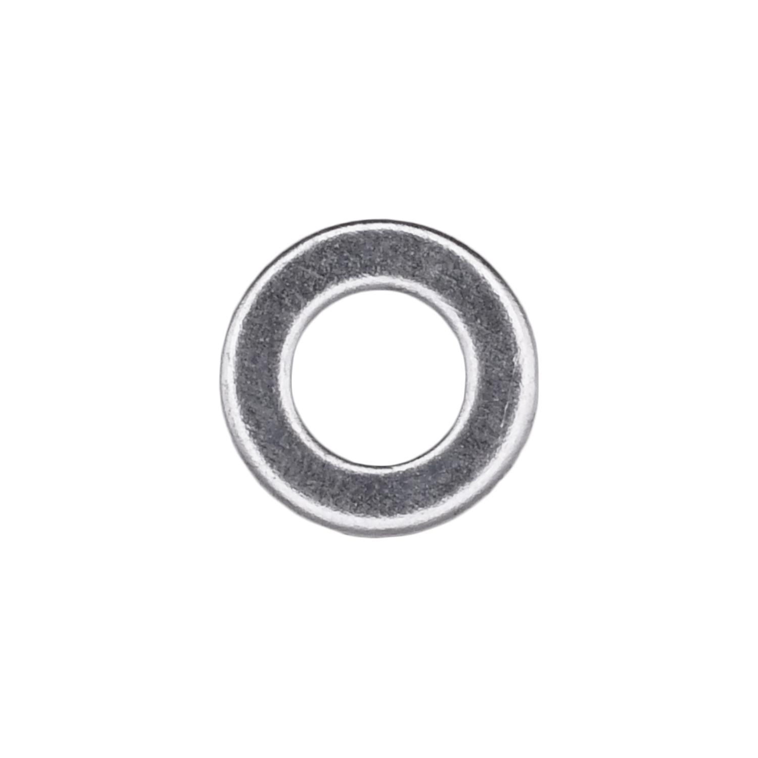 50 pcs/pk- 5mm Zinc DIN 125 Metric Flat Washer - Zinc, Thickness 1mm