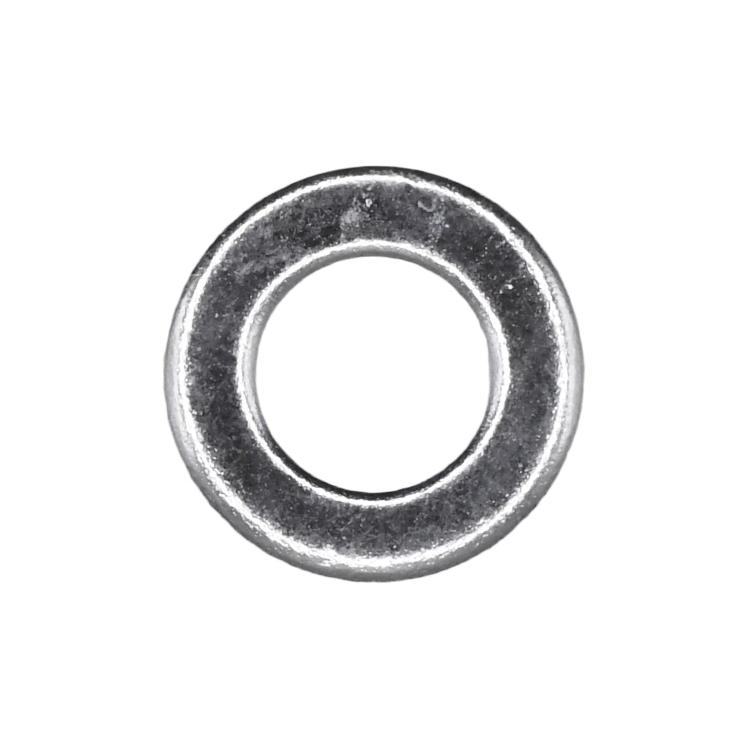 50 pcs/pk- 6mm Zinc DIN 125 Metric Flat Washer - Zinc, Thickness 1.5mm