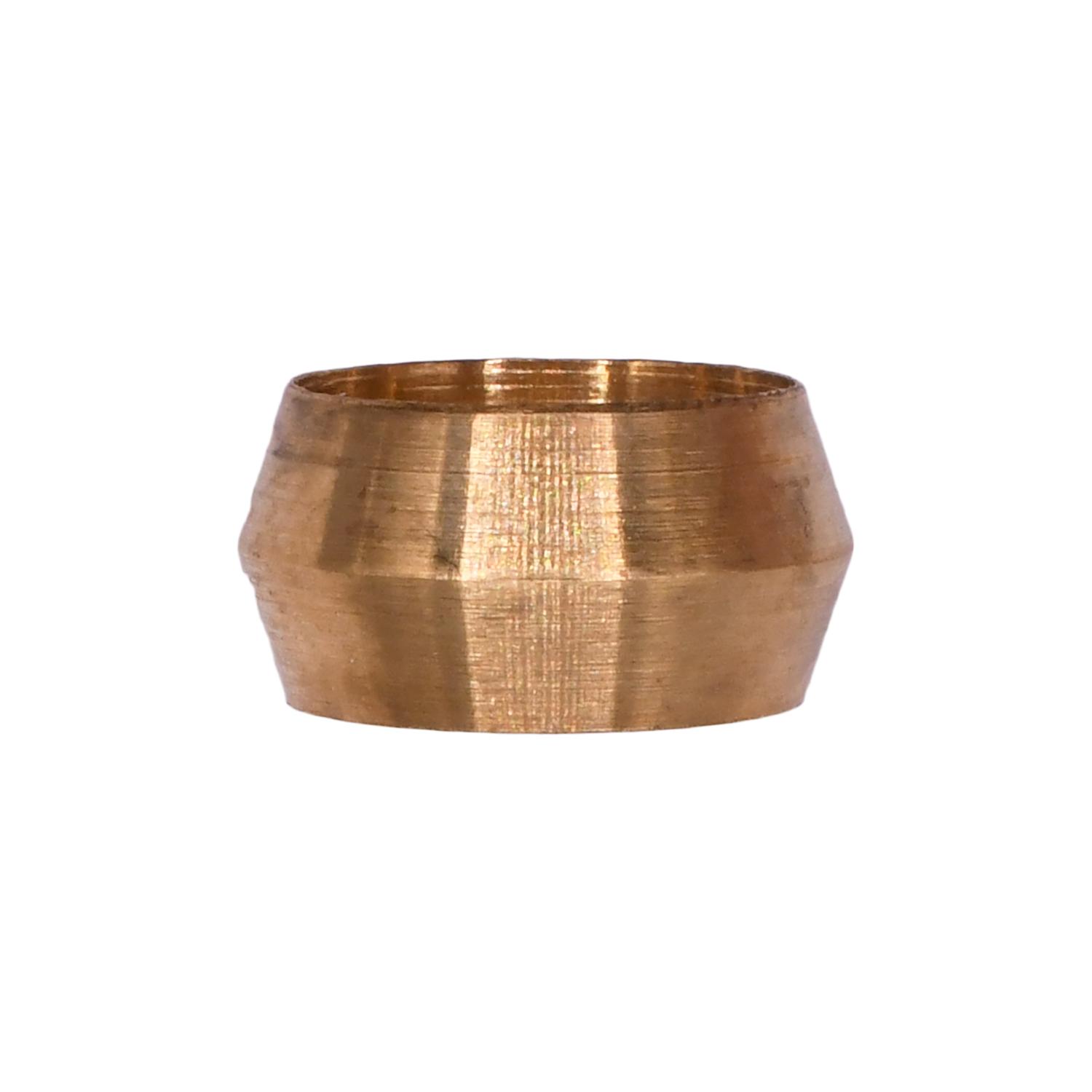 25 pcs/pk- Brass Compression Sleeves Ferrules 3/8