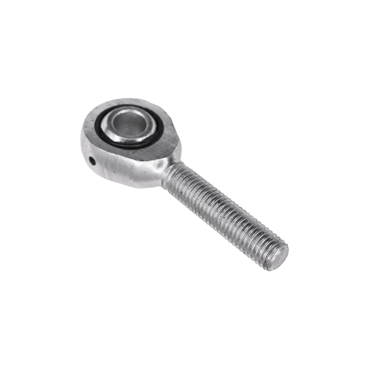 1 pcs/pk- Rod End Ball Joint Male 1/4-28 Thread Size (R), Overall Length 1.937