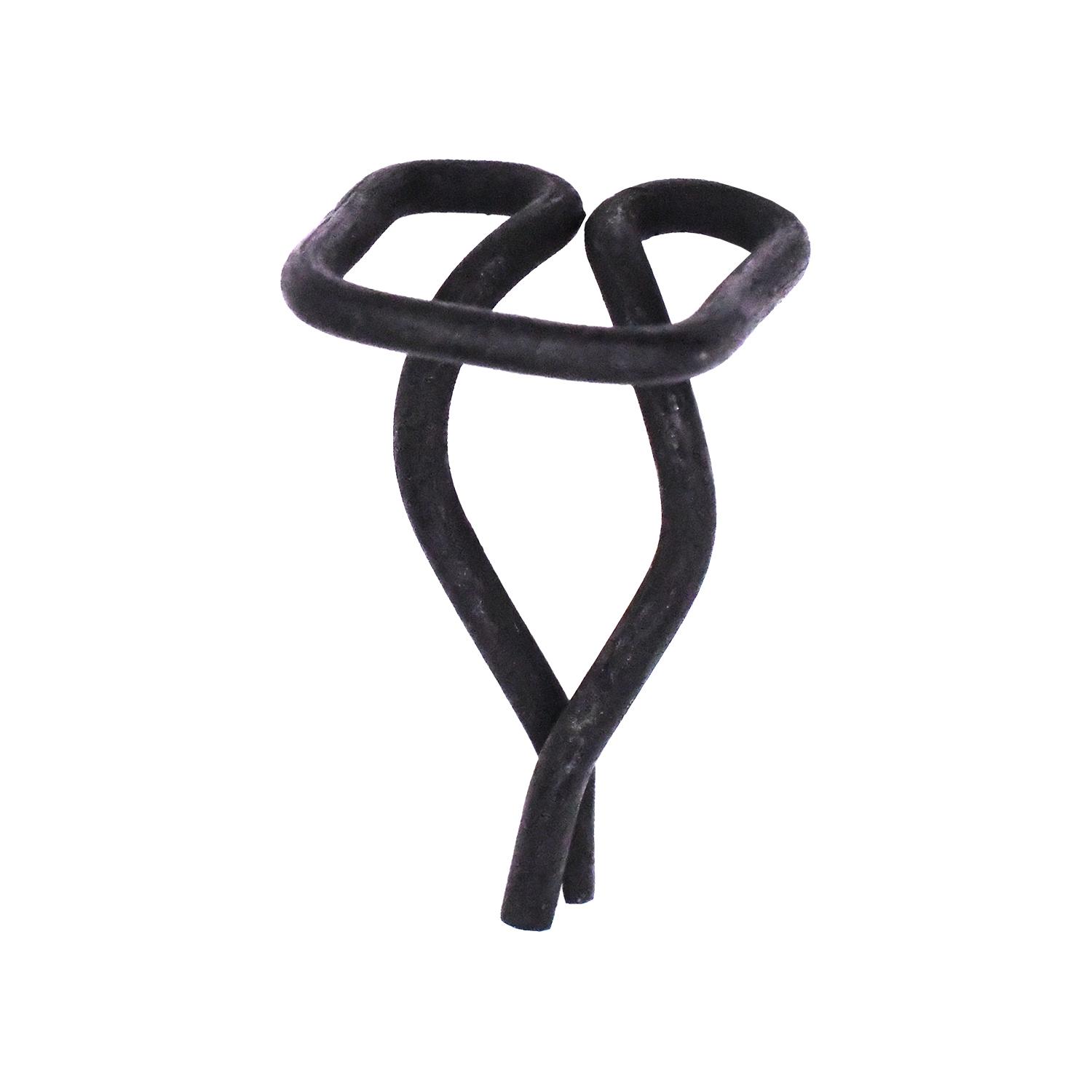 50 pcs/pk- Rear Quarter Strip Trim Fastener, Material Metal