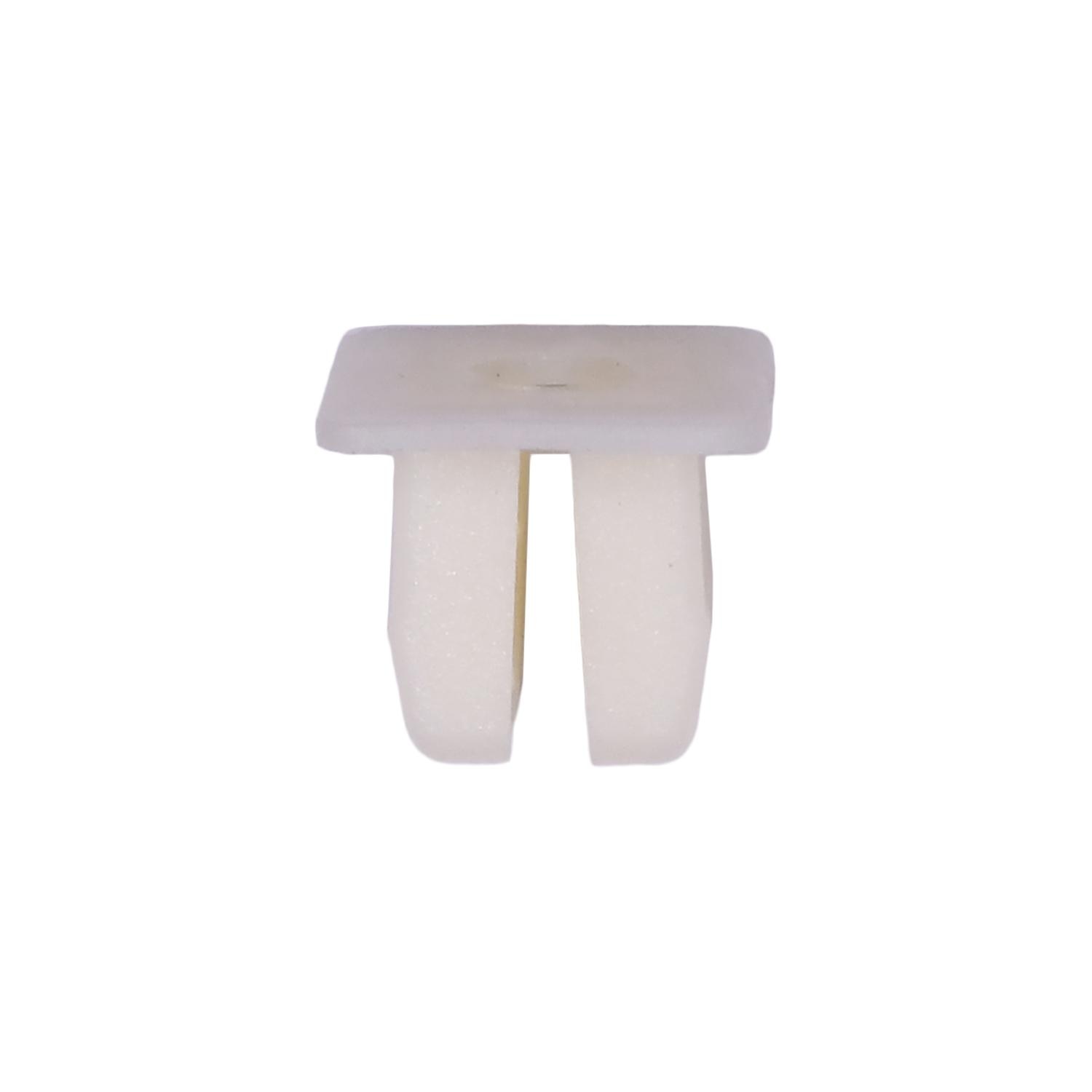 50 pcs/pk- Headlight Bezel Nylon Nut #6 Screw Size, Color Natural