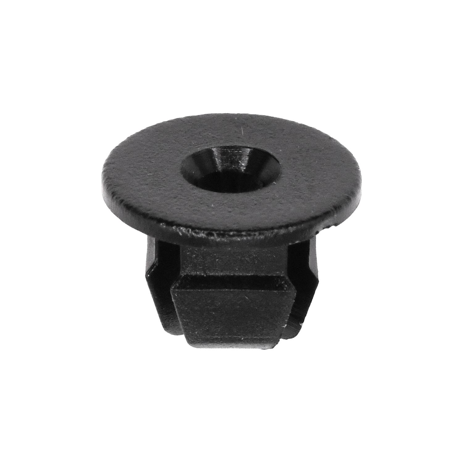 25 pcs/pk- Nylon Tail Light Nut #8 Screw Size, Color Black