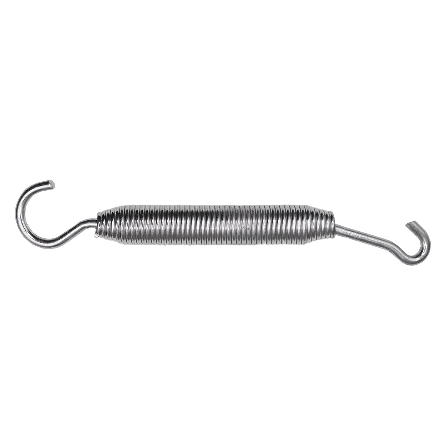 10 pcs/pk- Extension Spring 5.250 Length .062 Wire Size, Finish Zinc