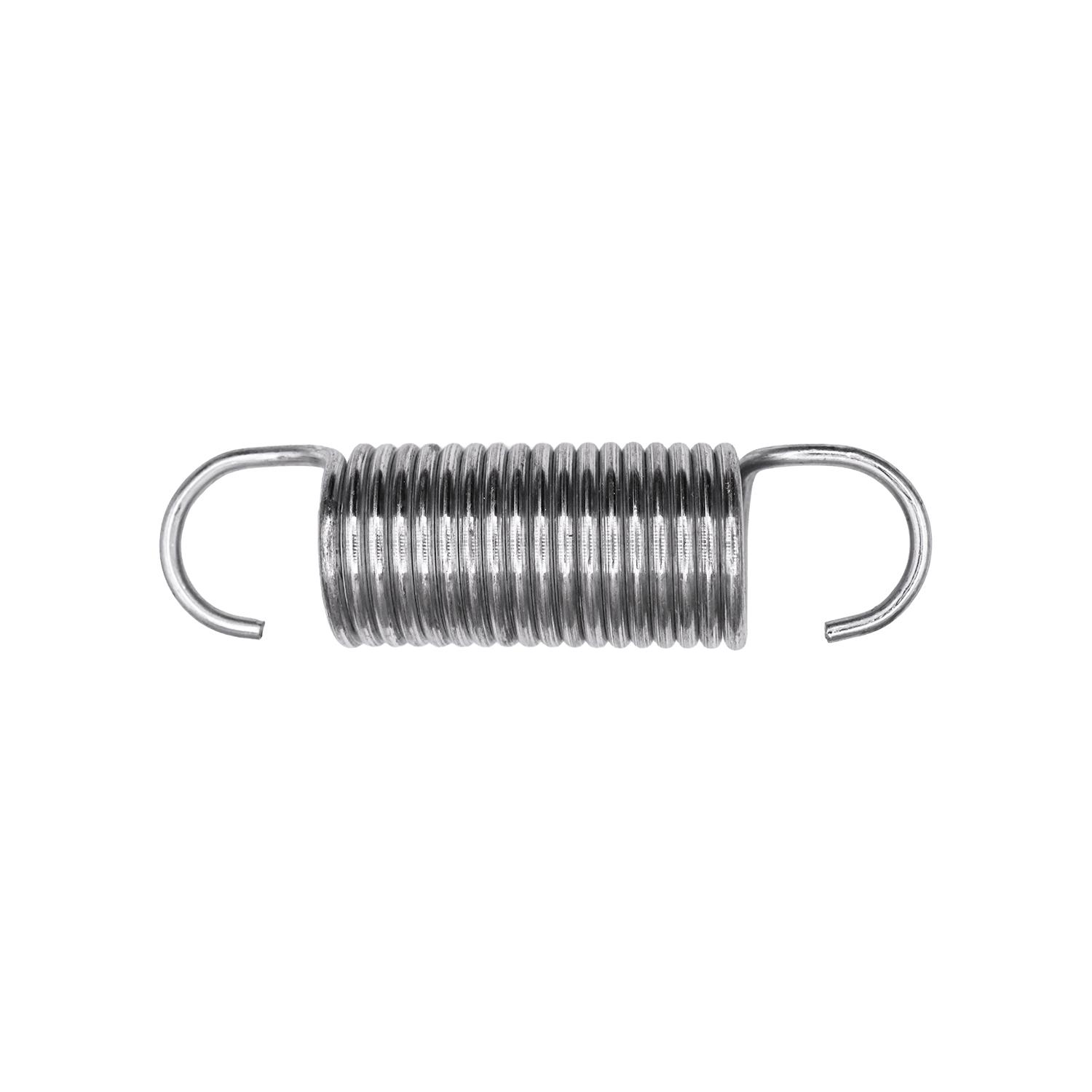 5 pcs/pk- Extension Spring 2.656 Length .080 Wire Size, Finish Zinc