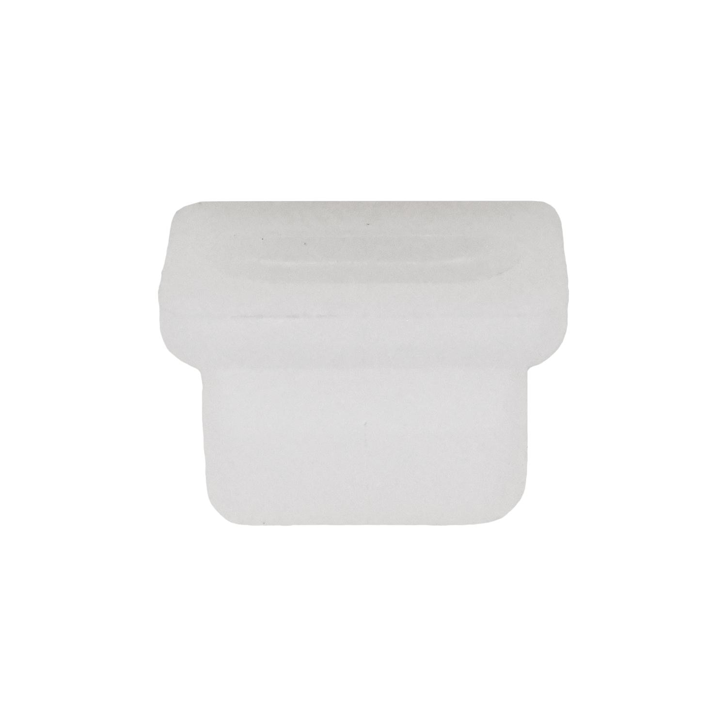 25 pcs/pk- #8 Screw Grommet 12mm Width 15mm Length, Hole Size 8mm x 12mm, Material Nylon, Color Natural