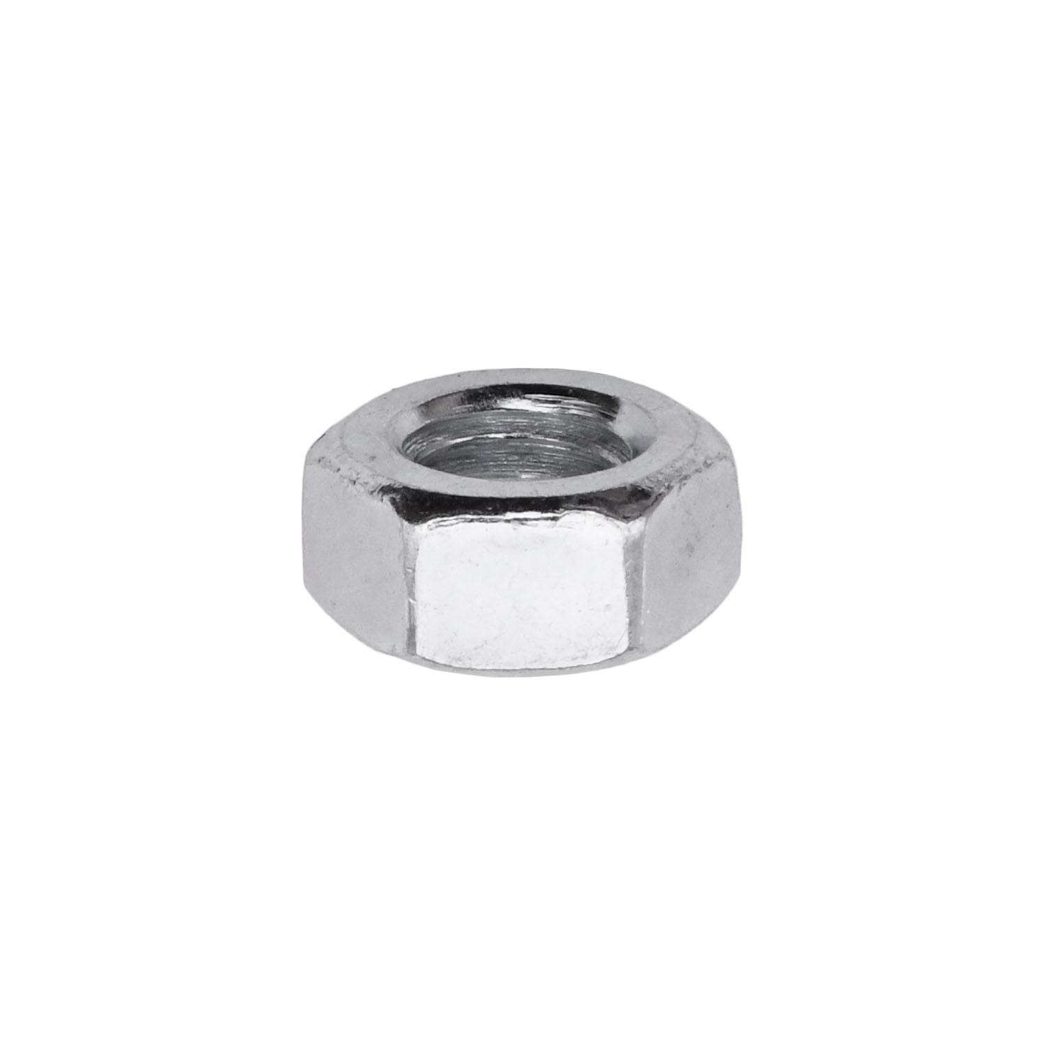100 pcs/pk- M8-1.25 8mm-1.25 DIN 934 Hex Nut - Zinc, Thread Type Regular, Material Steel