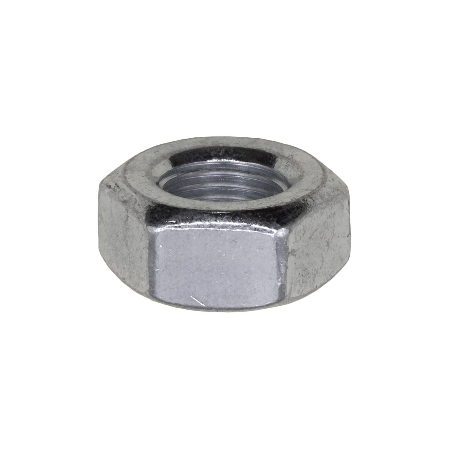 25 pcs/pk- M10-1.0 10mm-1.00 DIN 934 Hex Nut - Zinc, Thread Type Fine, Material Steel