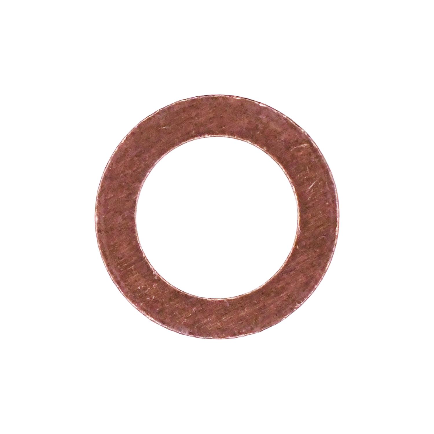 50 pcs/pk- 10mm Copper Washer 10.2mm Inside Diameter 15.8mm O.D., Thickness 0.8mm