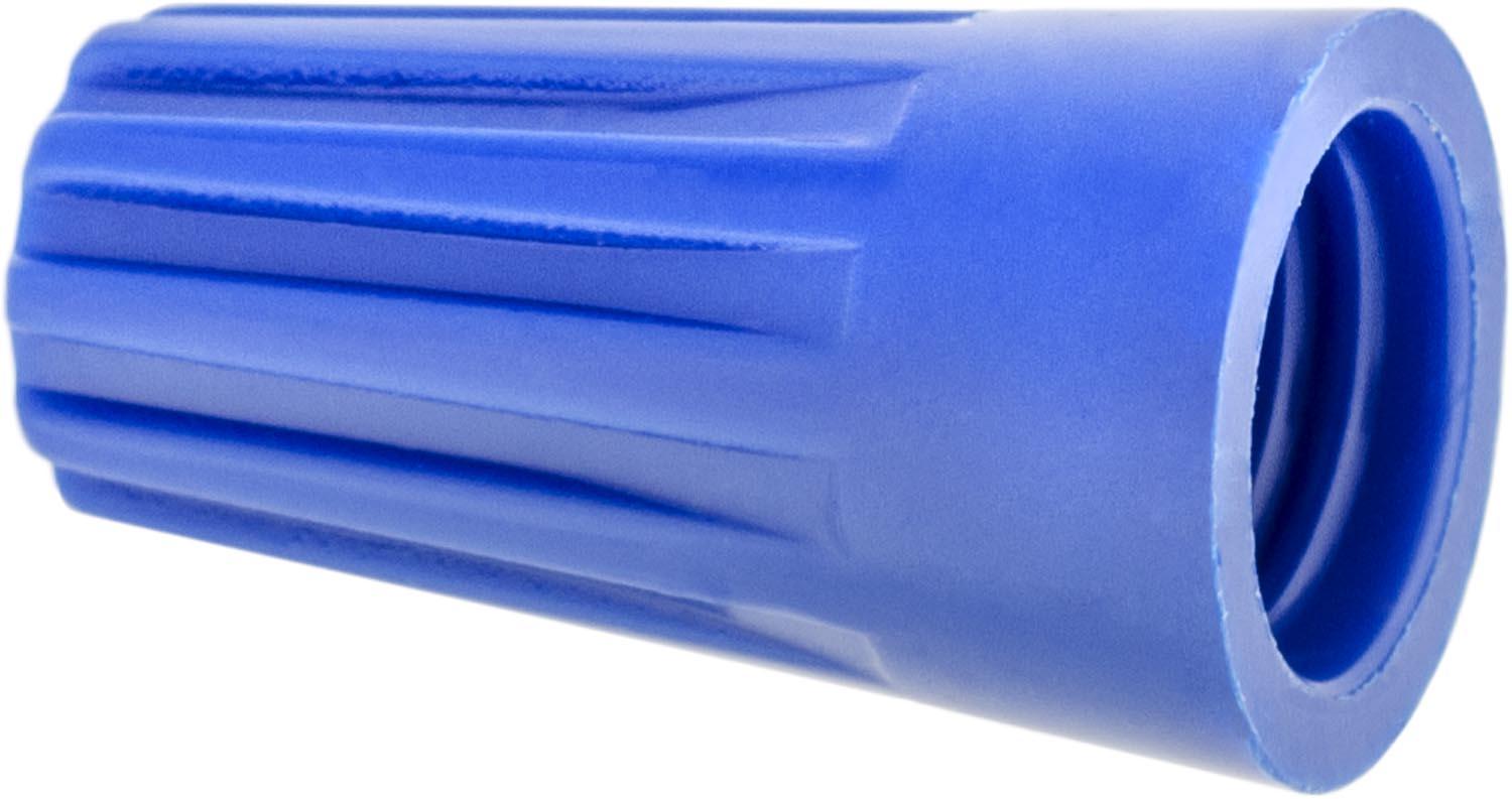 100 pcs/pk- Blue Wire Nut Connectors, Wire Gauge 18 to 14