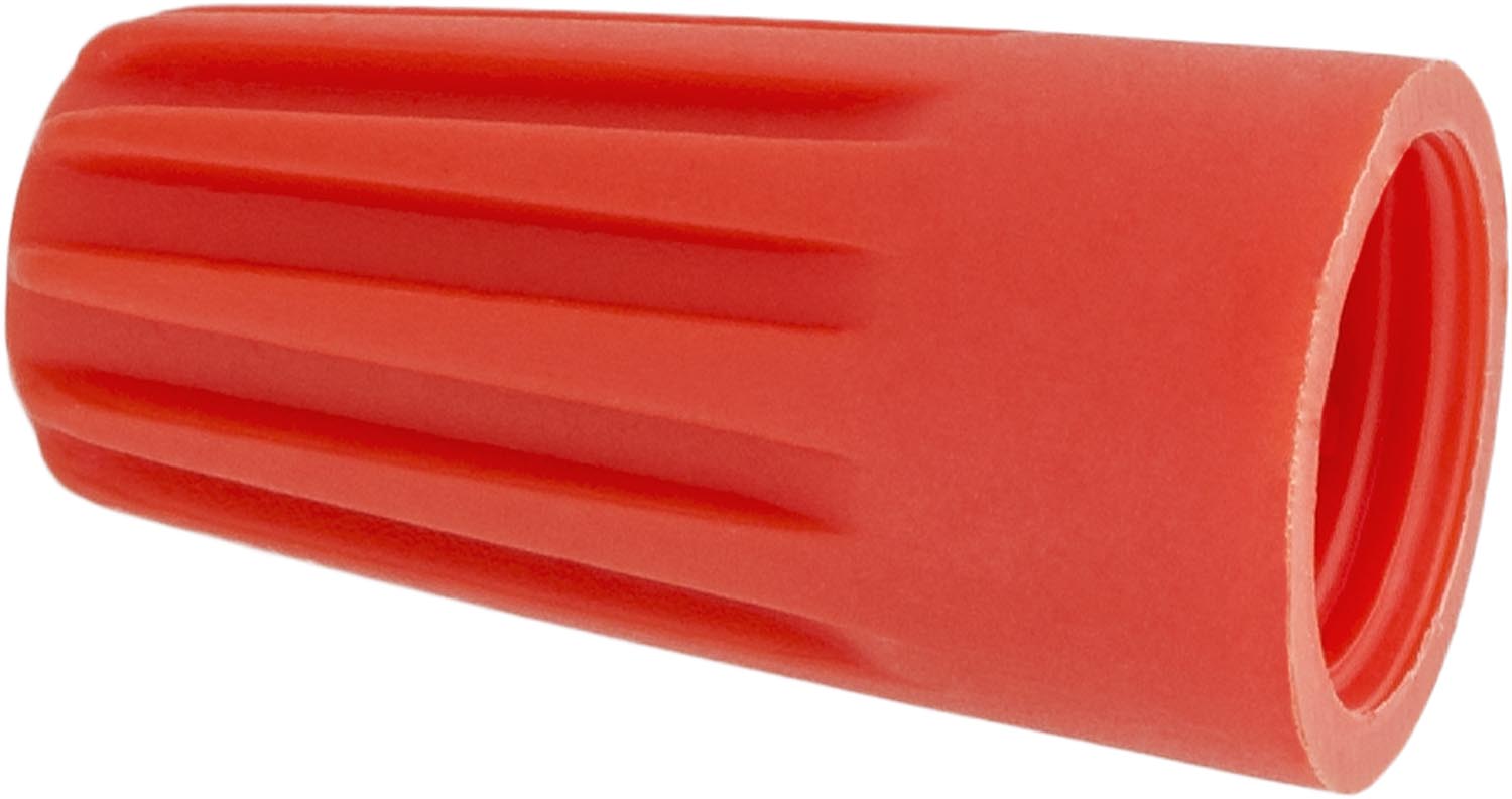 100 pcs/pk- Orange Wire Nut Connector, Wire Gauge 18 to 14