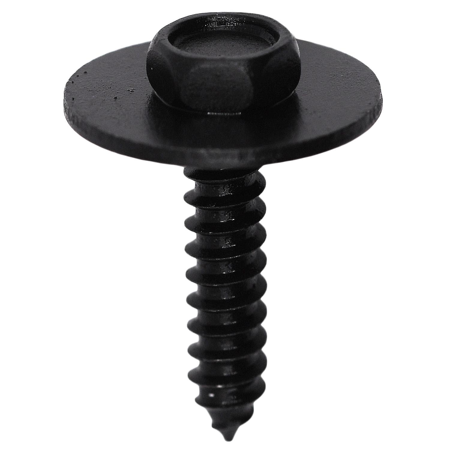 50 pcs/pk- M4.2-1.41 x 20mm Hex Head Sems Tapping Screw 16mm O.D., Head Style Hex Sems, Point Type A/AB, Finish Phosphate