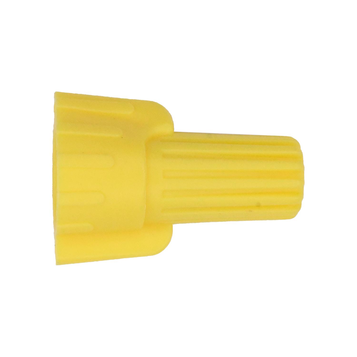 50 pcs/pk- Wing Wire Nut Connector Yellow, Type Wire Nut - Wing, Wire Gauge 22 to 12