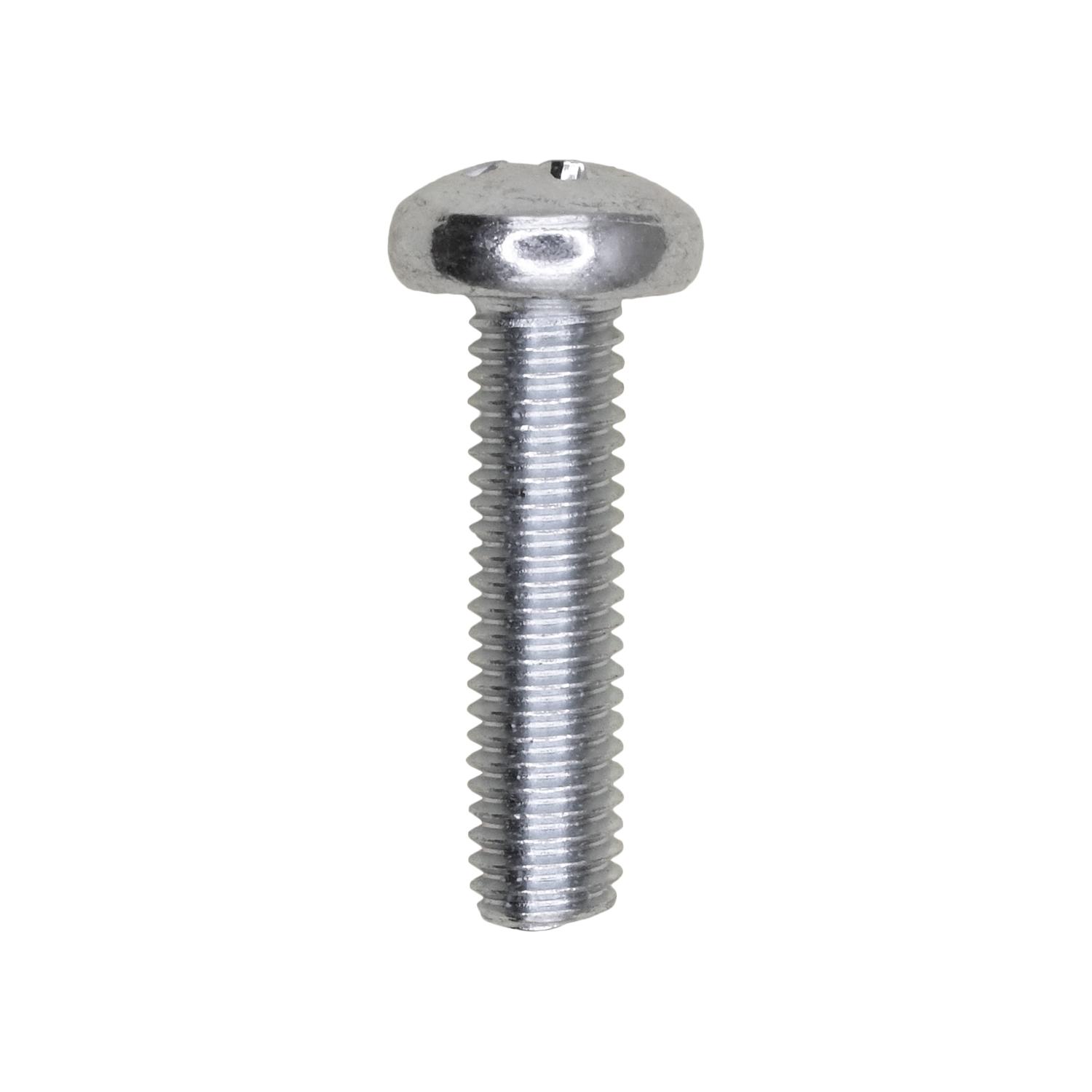 100 pcs/pk- Phillips Pan Head Metric Machine Screw M5-.8 x 20mm, Finish Zinc