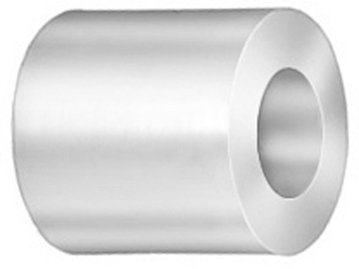 100 pcs/pk- Spacer Bush.257 Inside Diameter 1/2
