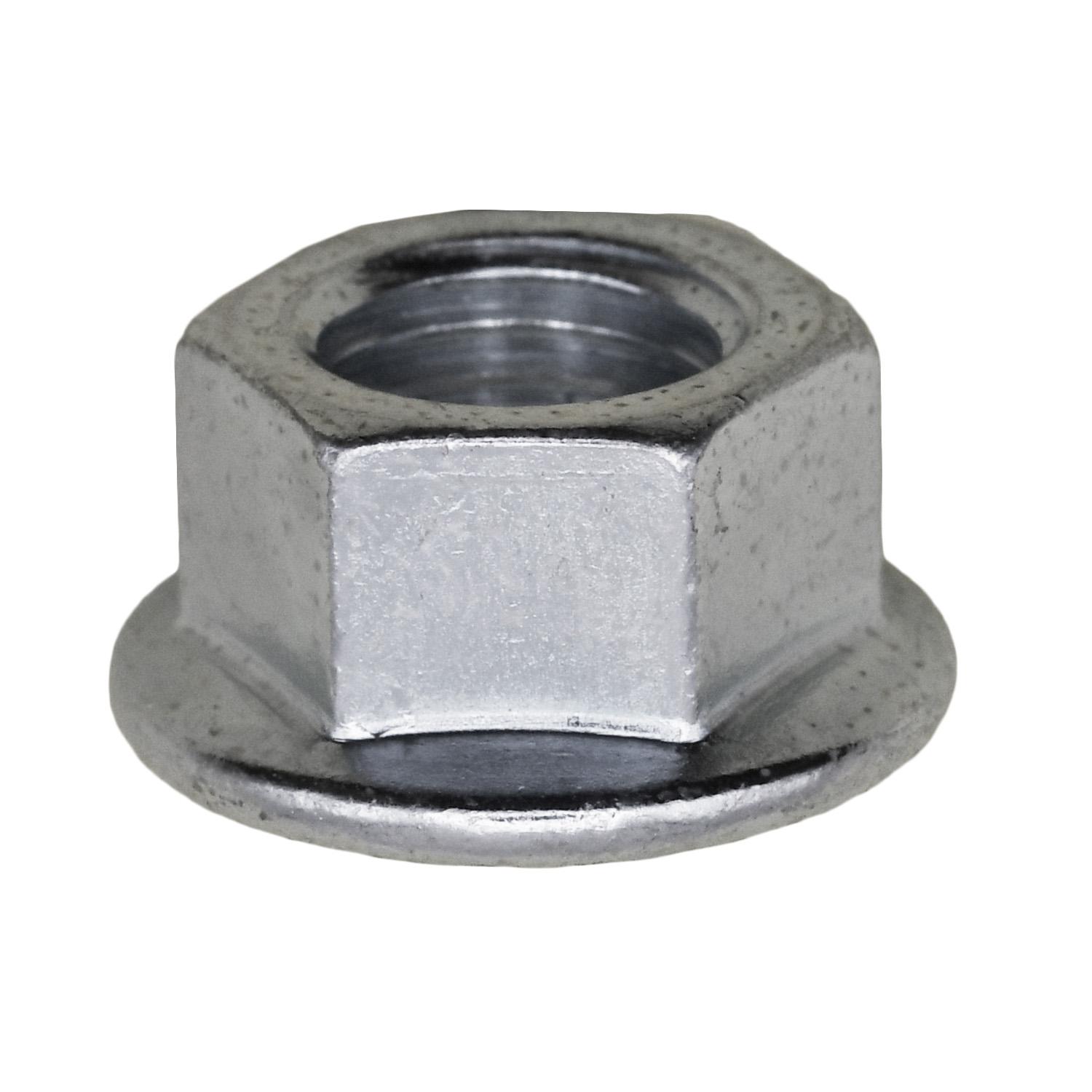 25 pcs/pk- Spin Lock Nut with Serrations M10-1.25 19mm O.D., Material Case Hardened Steel, Finish Zinc