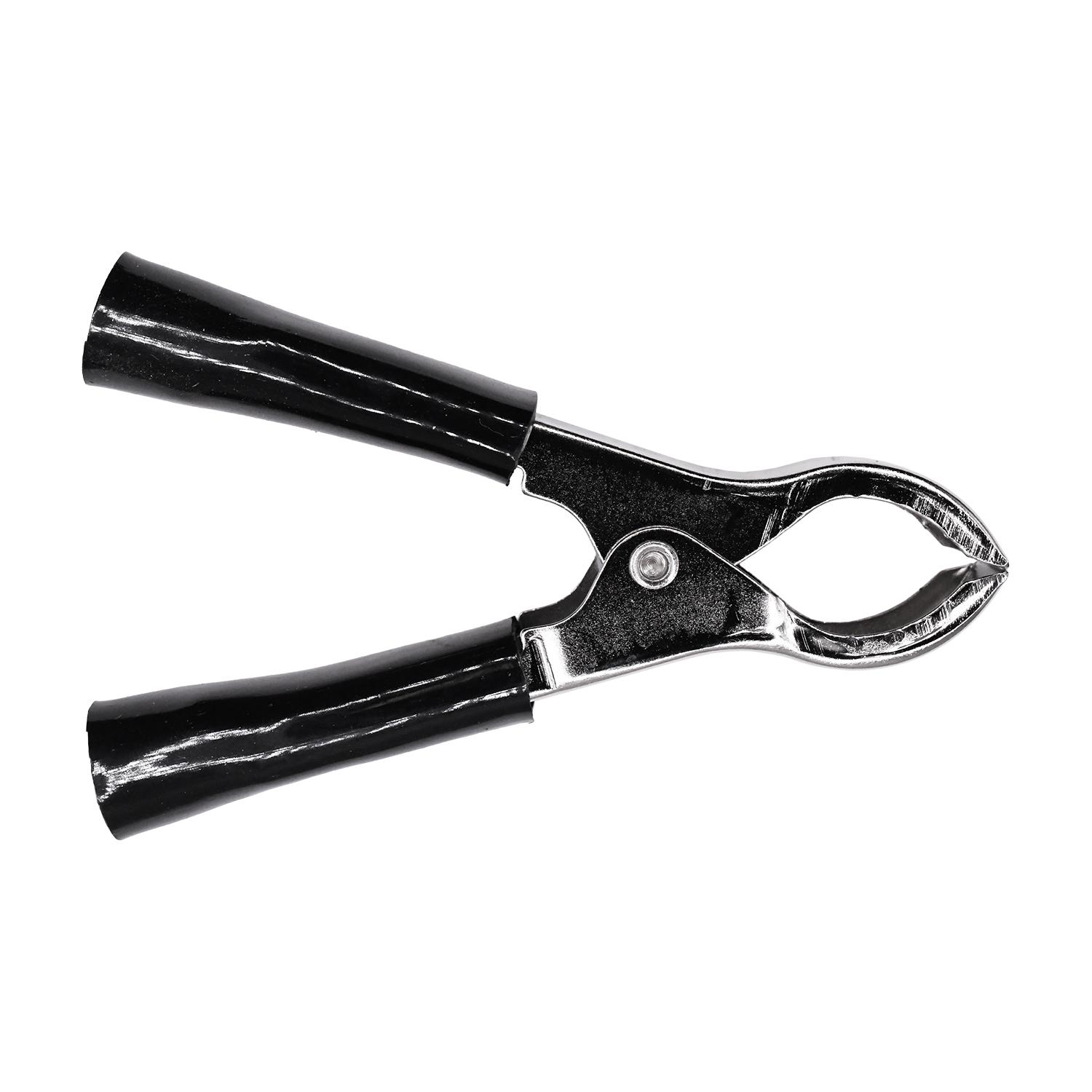 5 pcs/pk- Test Clip - 30 Amp Black Insulation, Type General Purpose
