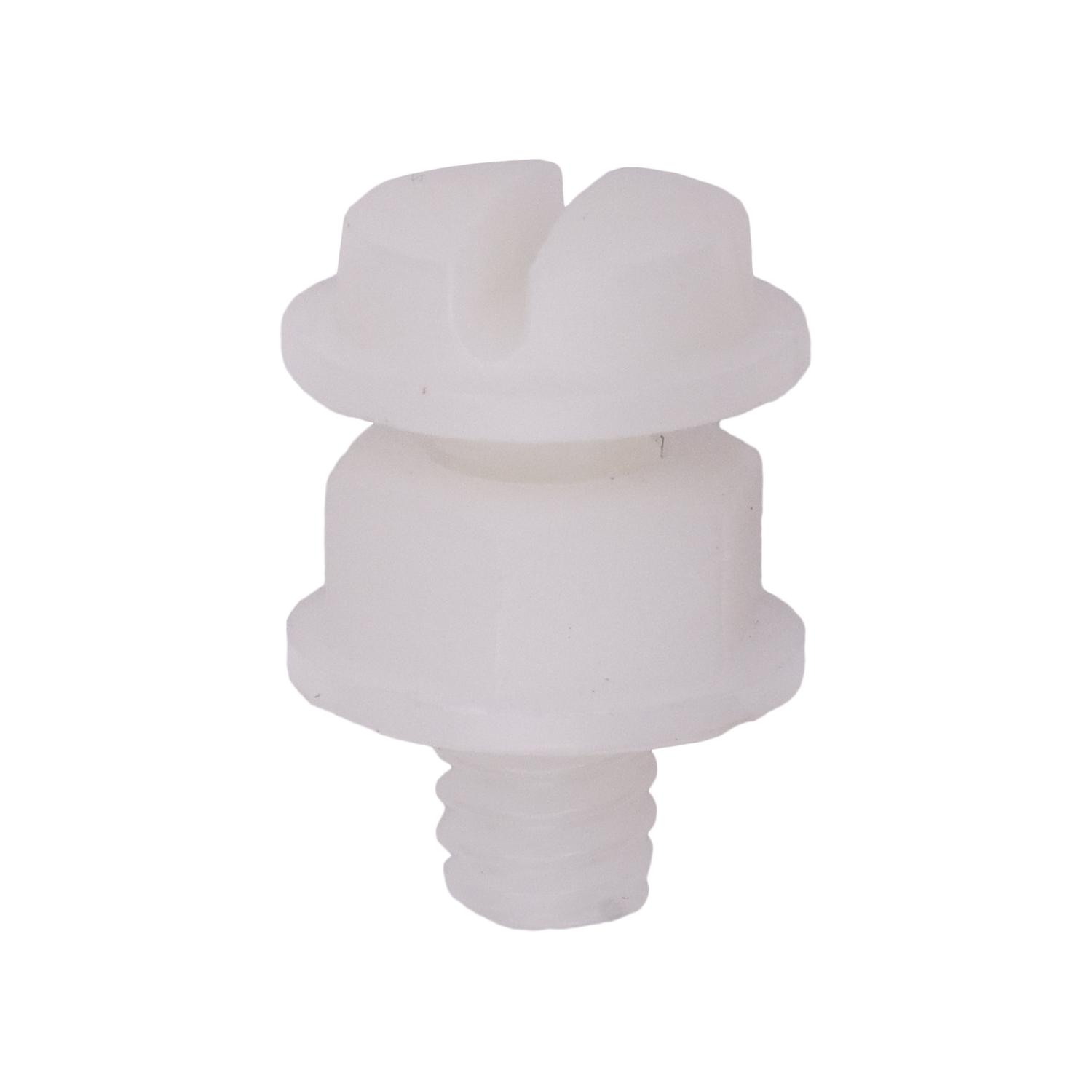 50 pcs/pk- Nylon License Plate Nut 1/4