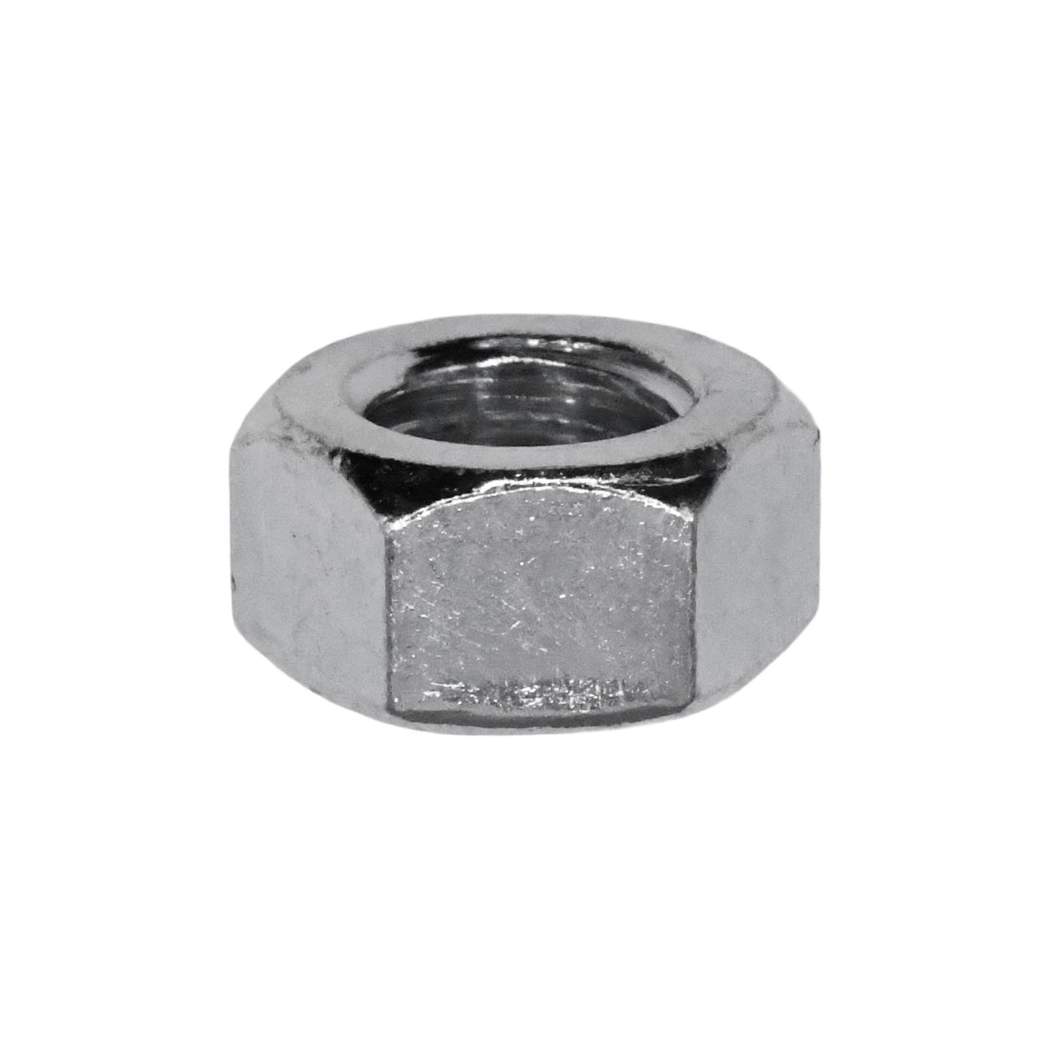 100 pcs/pk- Jis Hex Nut M8-1.25 Zinc 12mm Hex, Material Heat Treated Steel