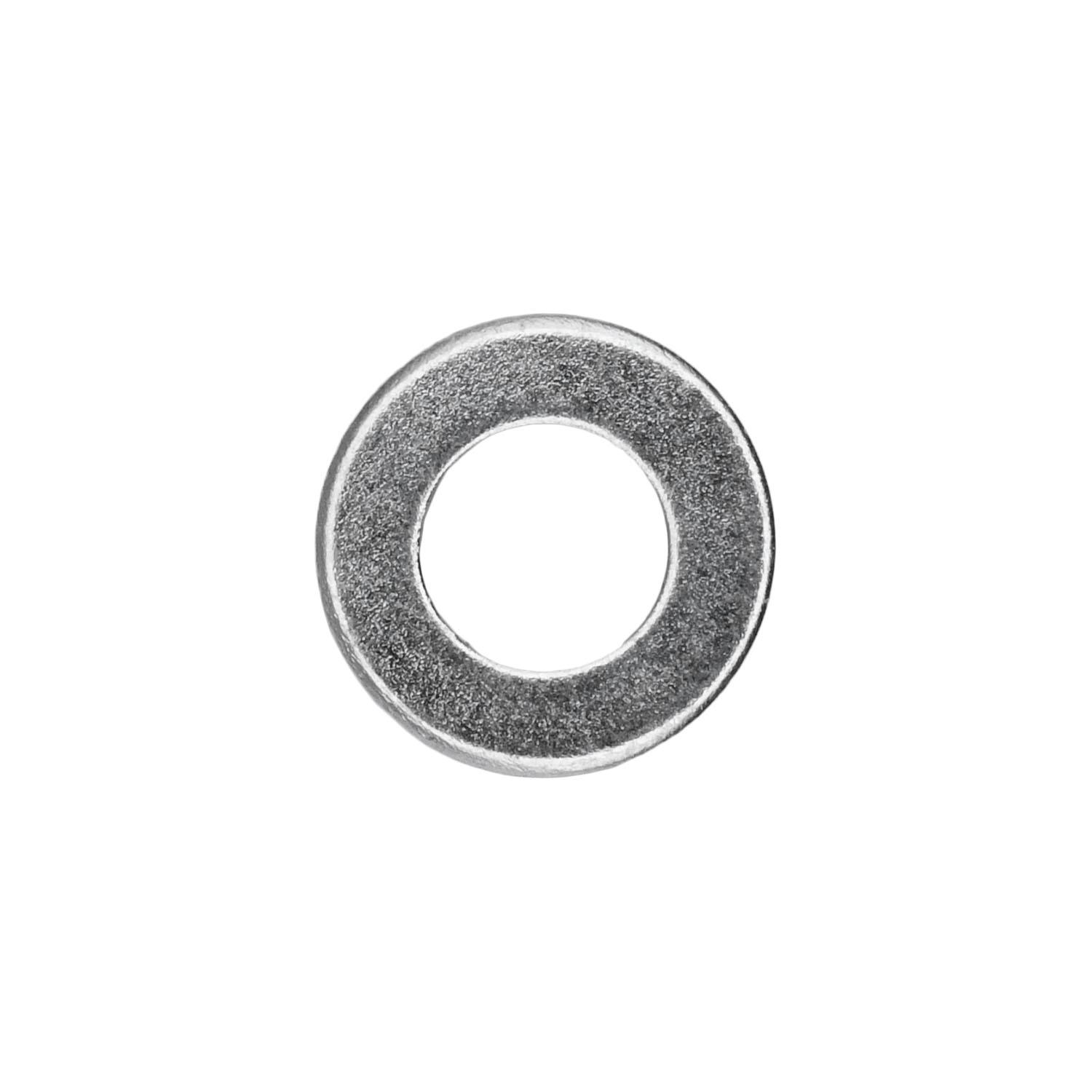 100 pcs/pk- DIN 125 Metric Flat Washer 8mm Zinc, Thickness 2mm