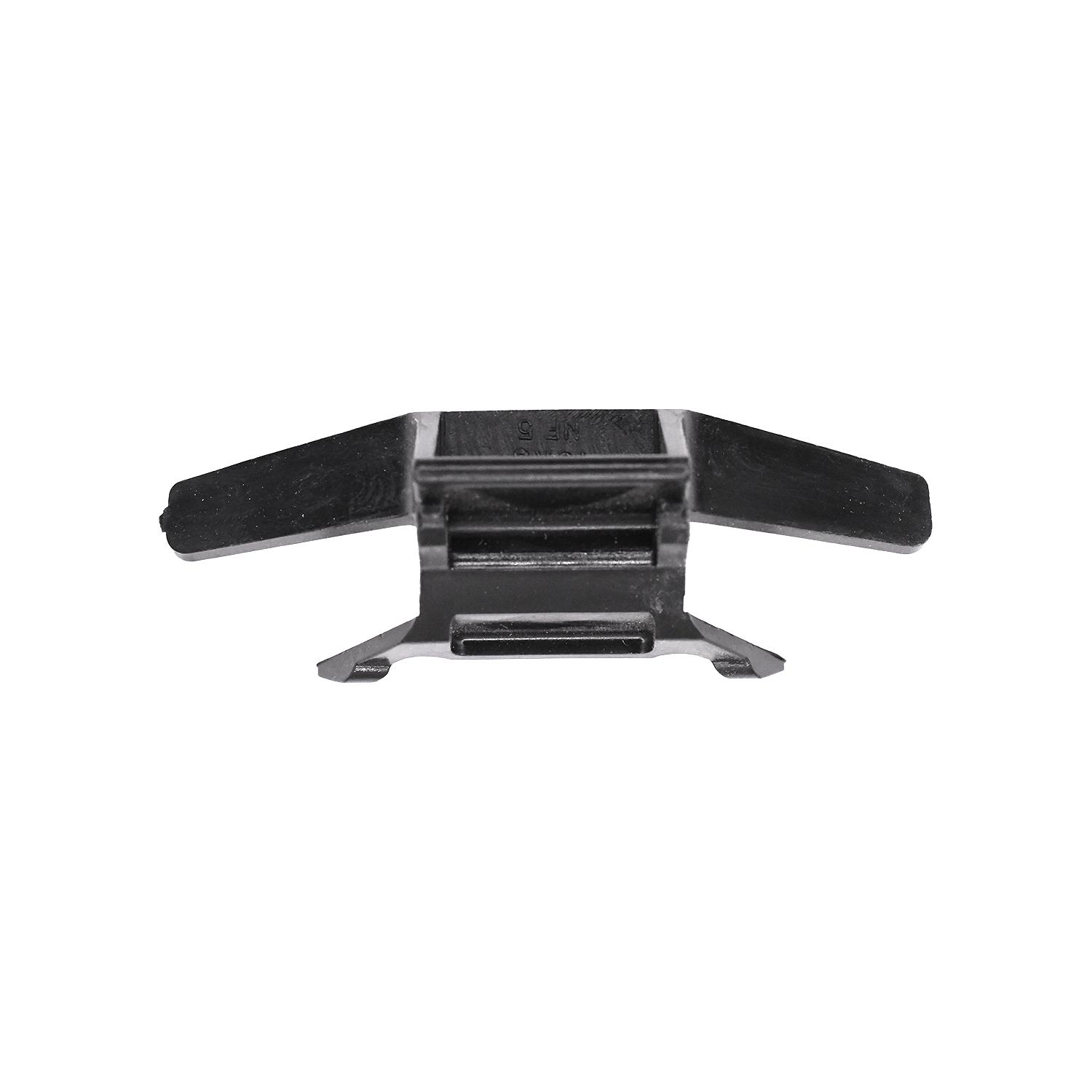 15 pcs/pk- Windshield Side Moulding Clip, Material Nylon, Color Black