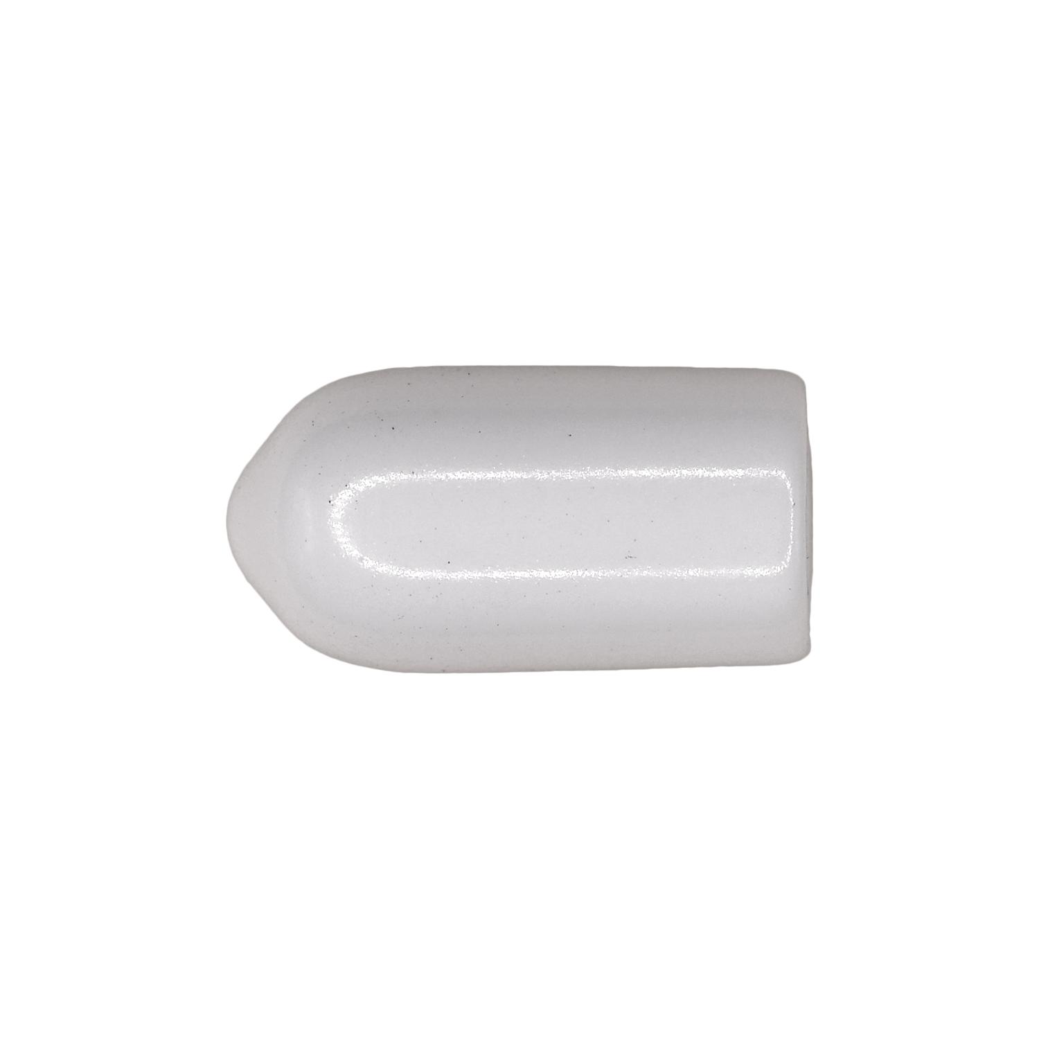 50 pcs/pk- Vinyl Vacuum Cap White For 5/16