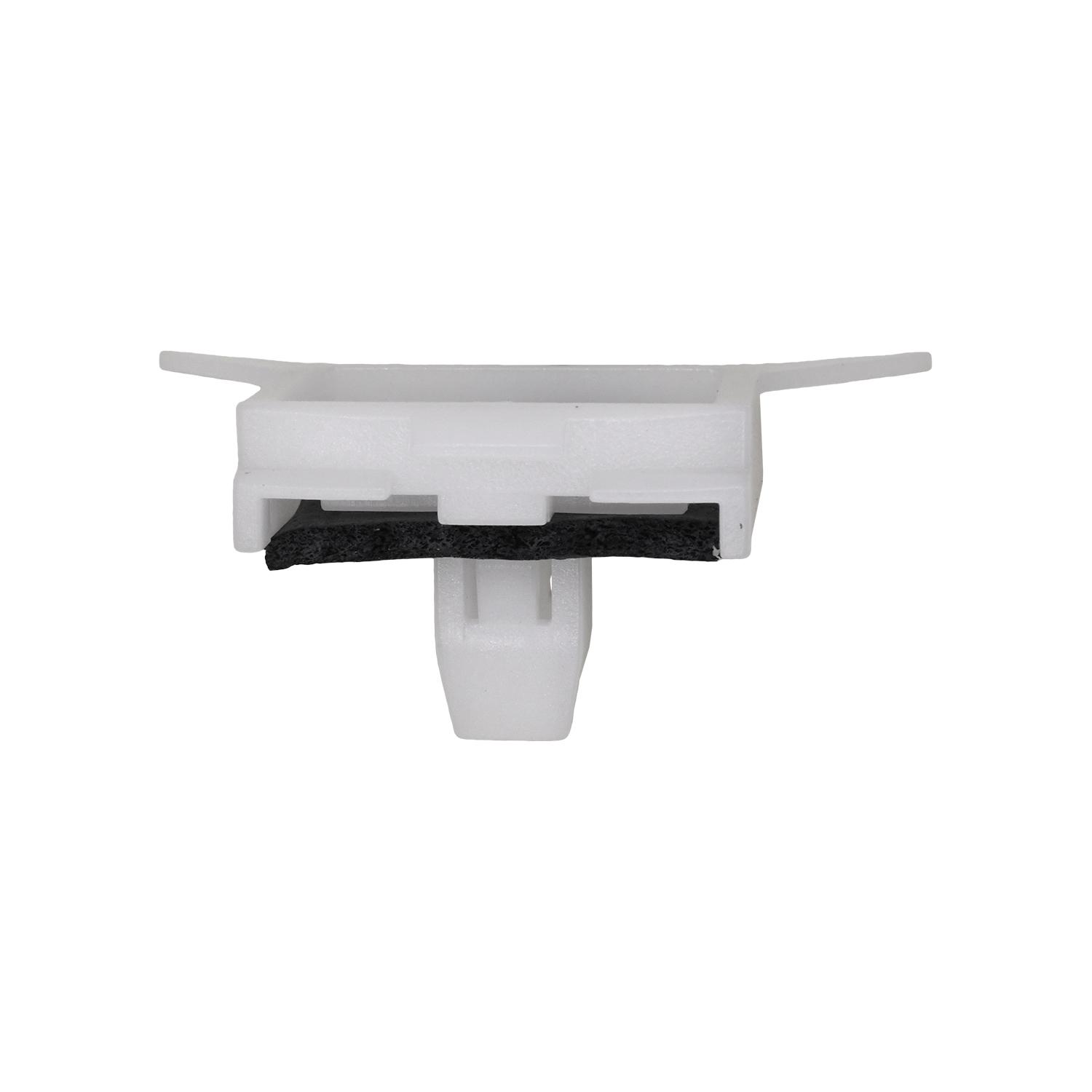 10 pcs/pk- Windshield Clip, Material Nylon, Color White