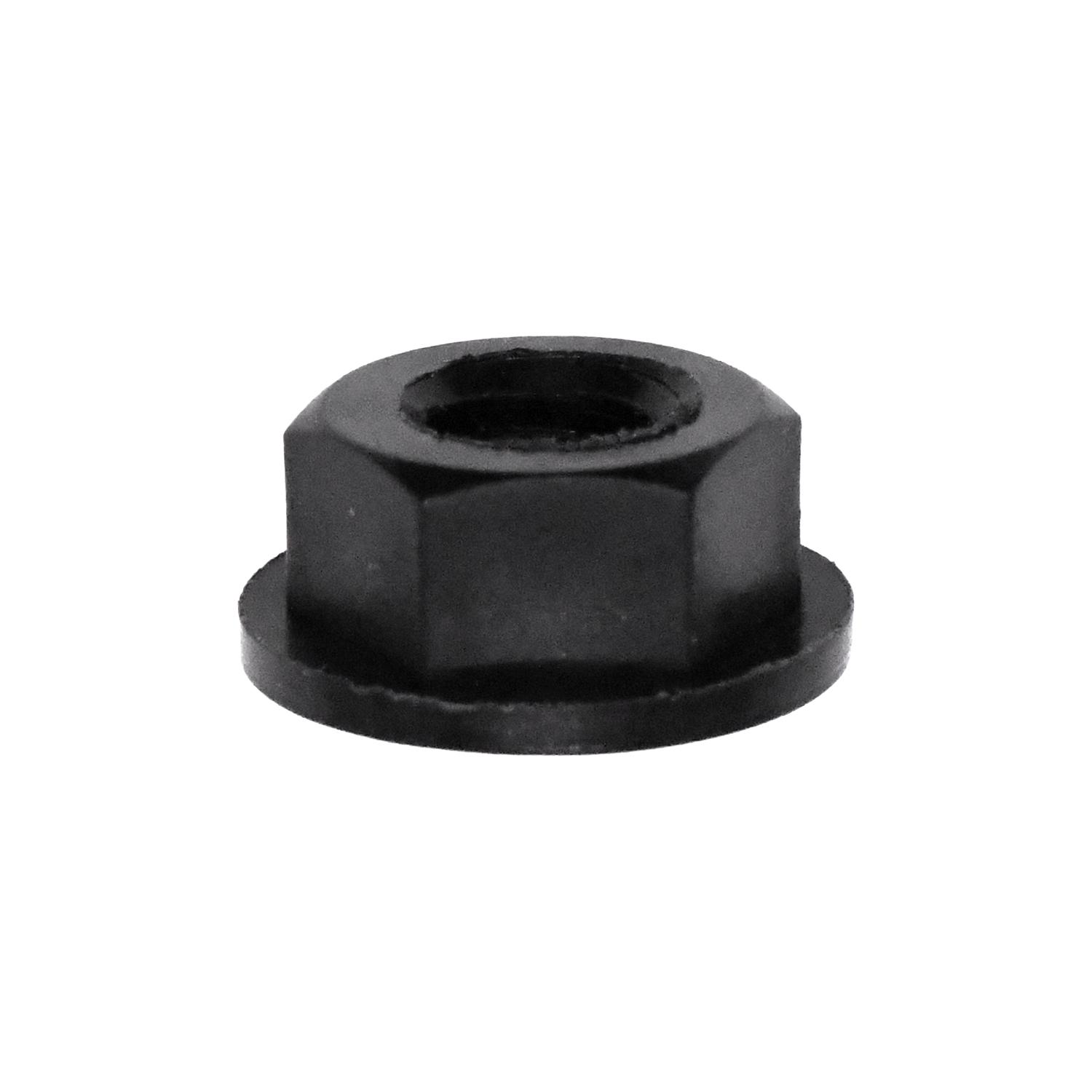 1000 pcs/pk- Black Nylon License Plate Nut 1/4