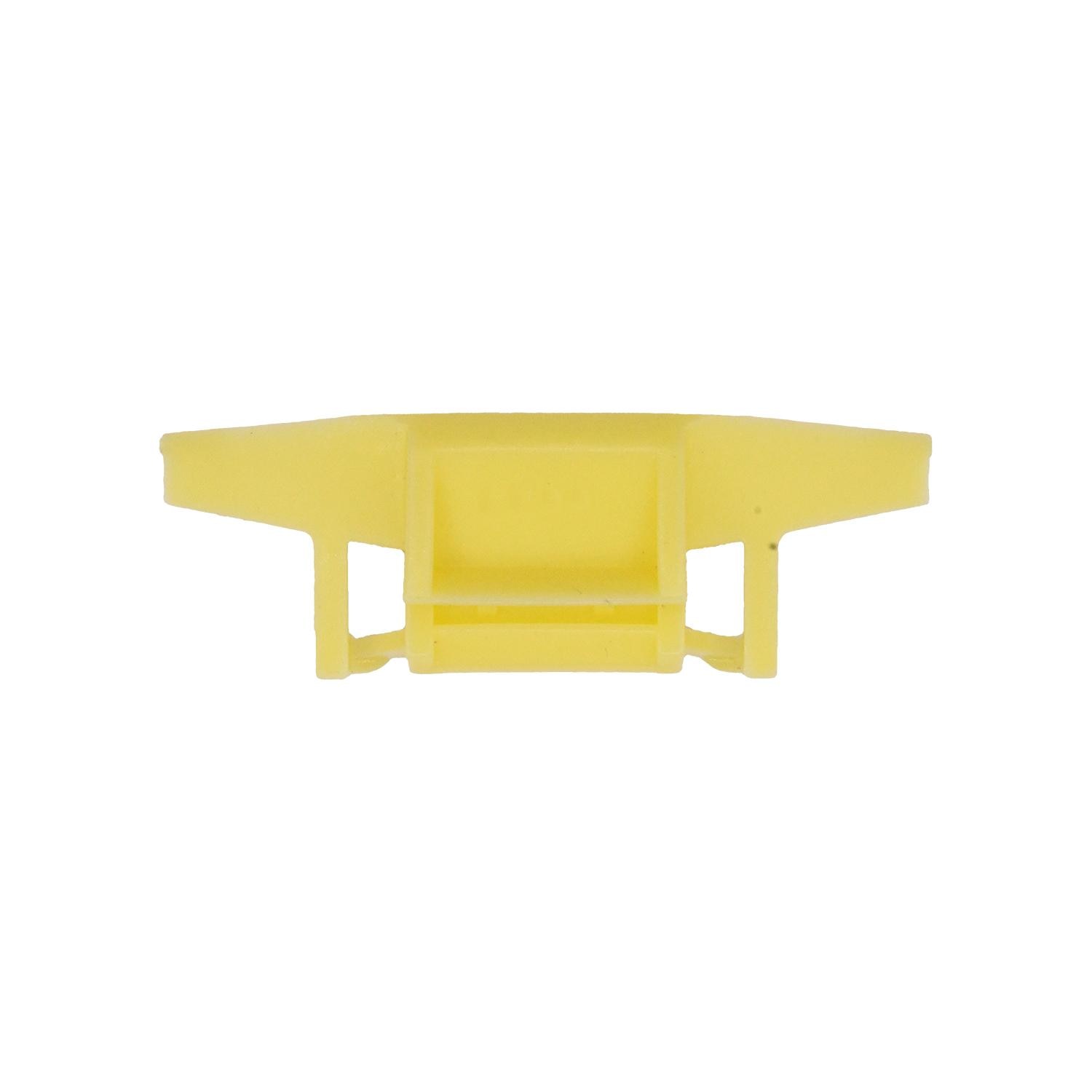 5 pcs/pk- Windshield Side Moulding Clip Yellow Nylon