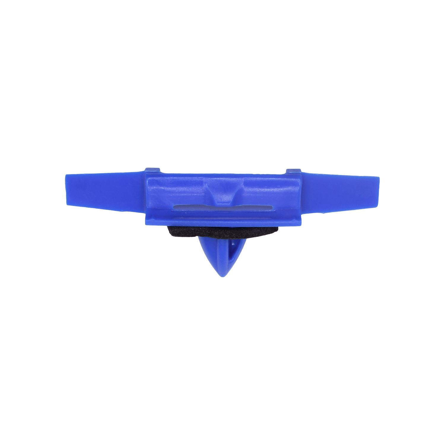15 pcs/pk- Drip Moulding Clip, Material Nylon, Color Blue