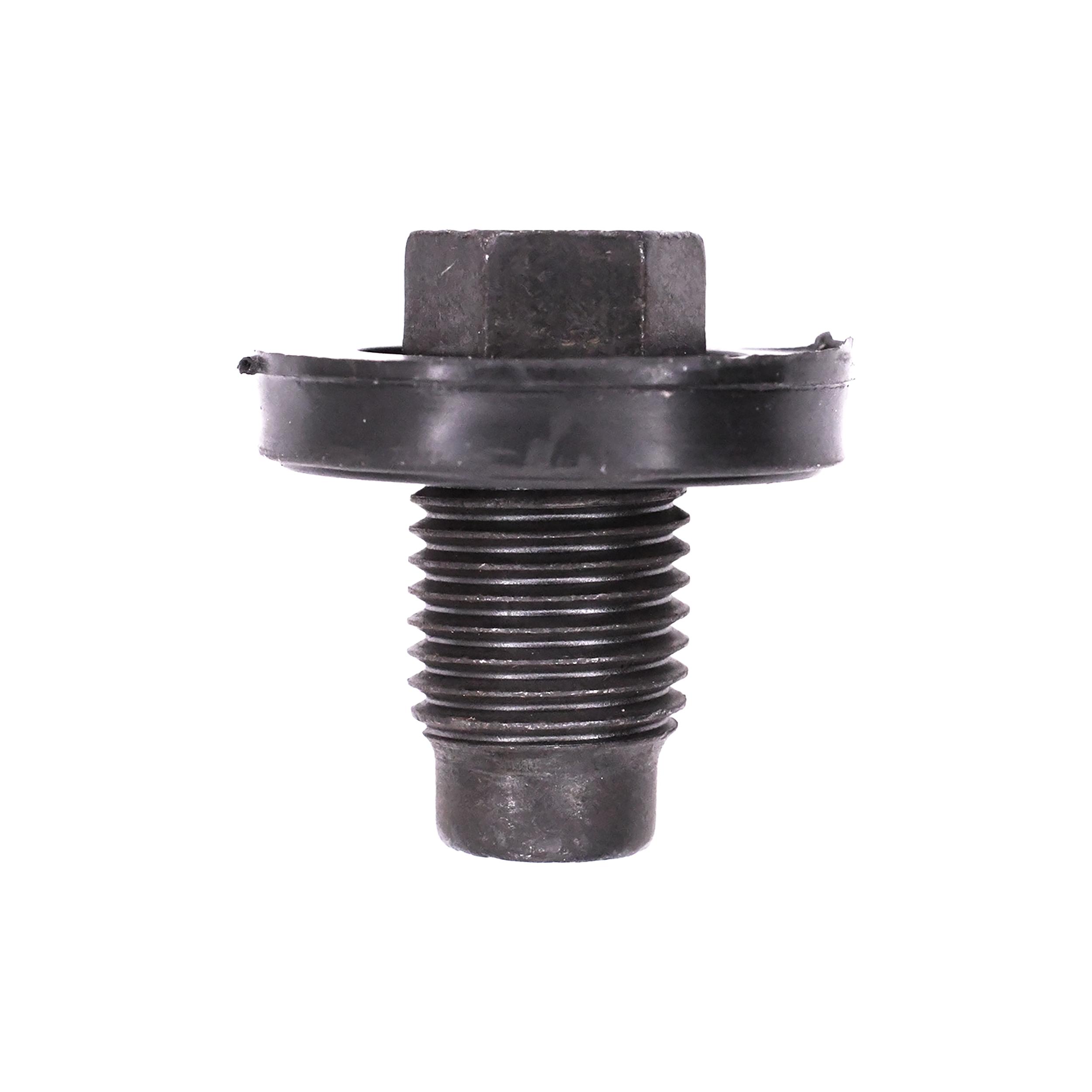 2 pcs/pk- Oil Drain Plug with Rubber Gasket M14-1.5 Thread, Length 20mm, Material Steel, Finish Phosphate