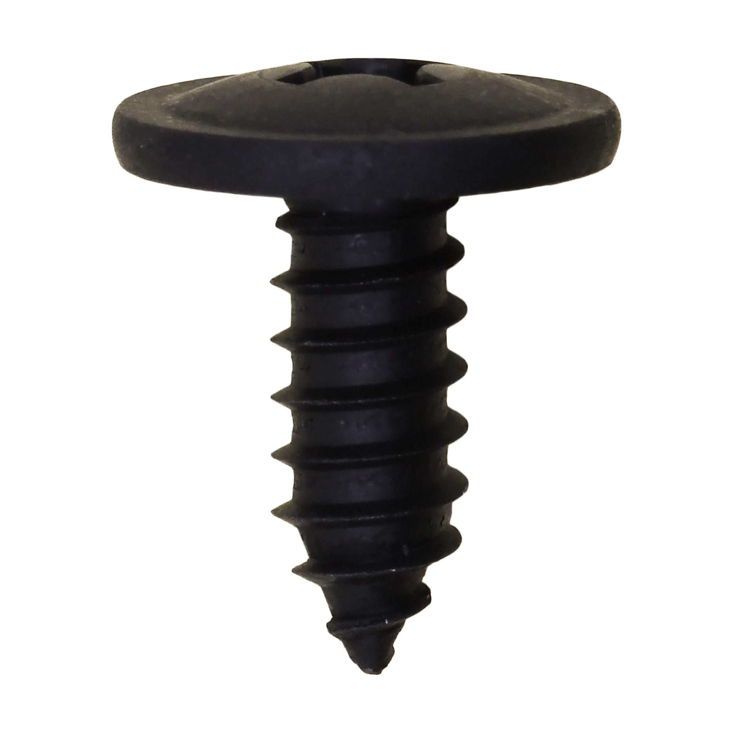50 pcs/pk- M6.3-1.81 (#14) Phillips Truss Head Tapping Screw M6.3-1.81 x 16mm, Point Type A/AB, Finish Black Phosphate
