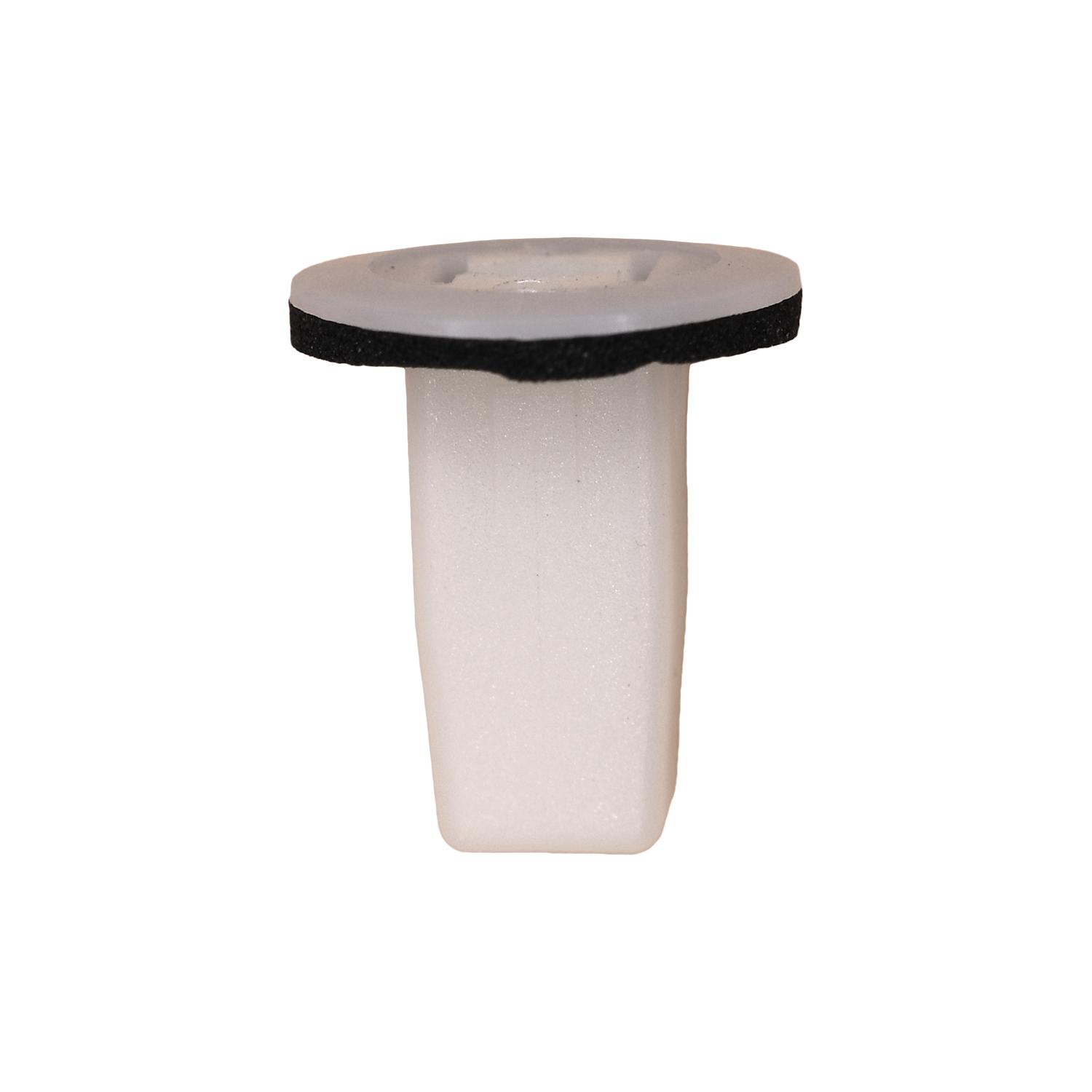 15 pcs/pk- #8 Rear Side And Trunk Trim Screw Grommet, Material Nylon, Color Natural