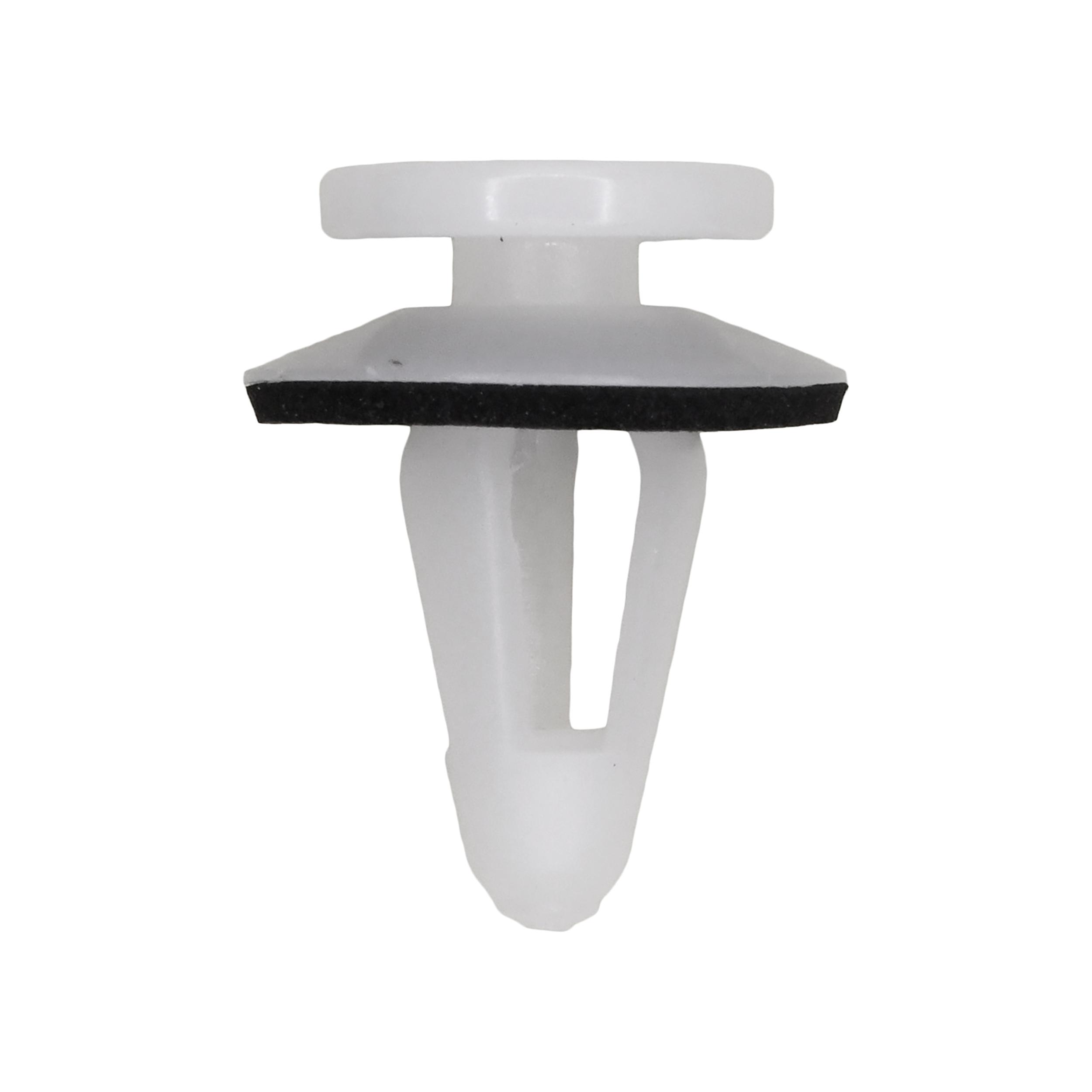 15 pcs/pk- Retainer 15mm Stem Length 9mm Stem Diameter, Material Nylon, Color Natural, Type Double Head