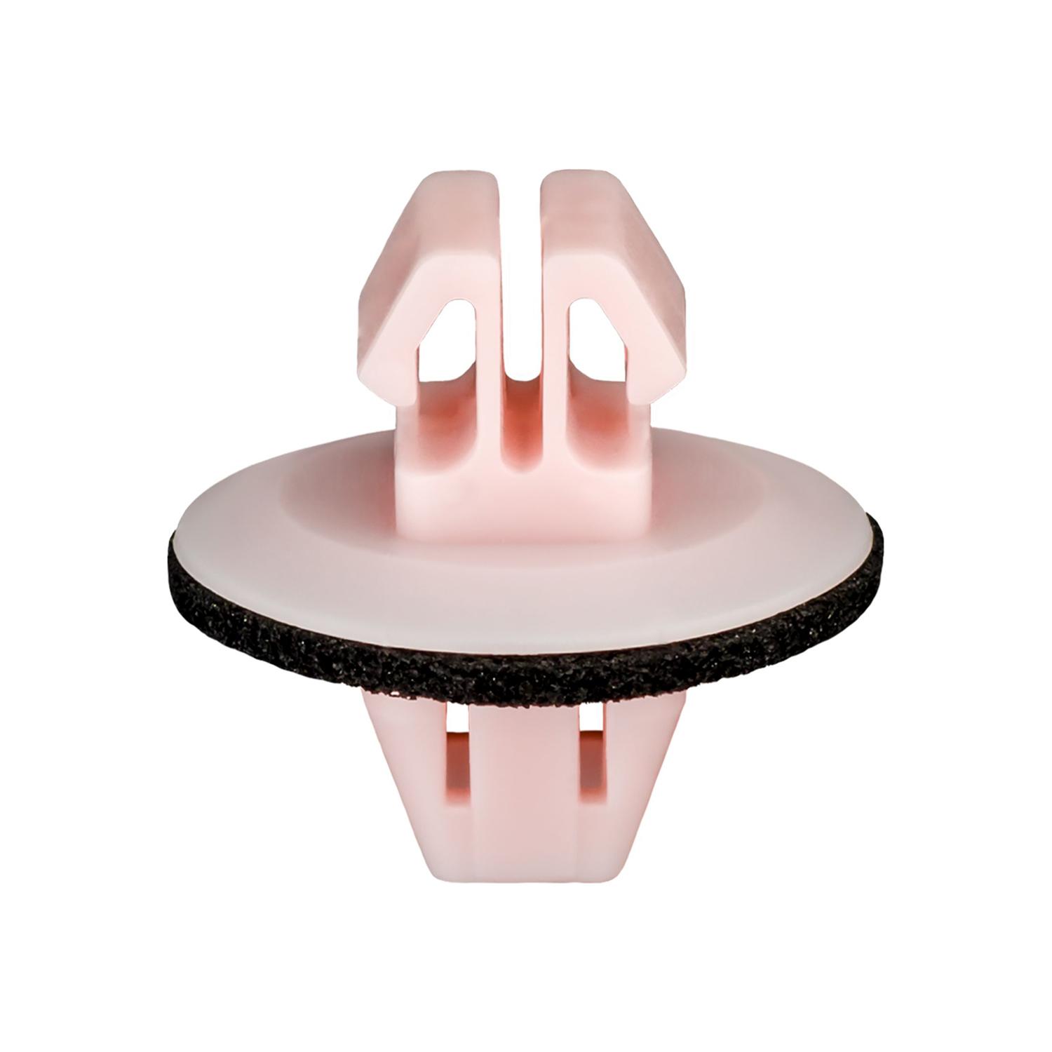 15 pcs/pk- Moulding Clip Pink Nylon