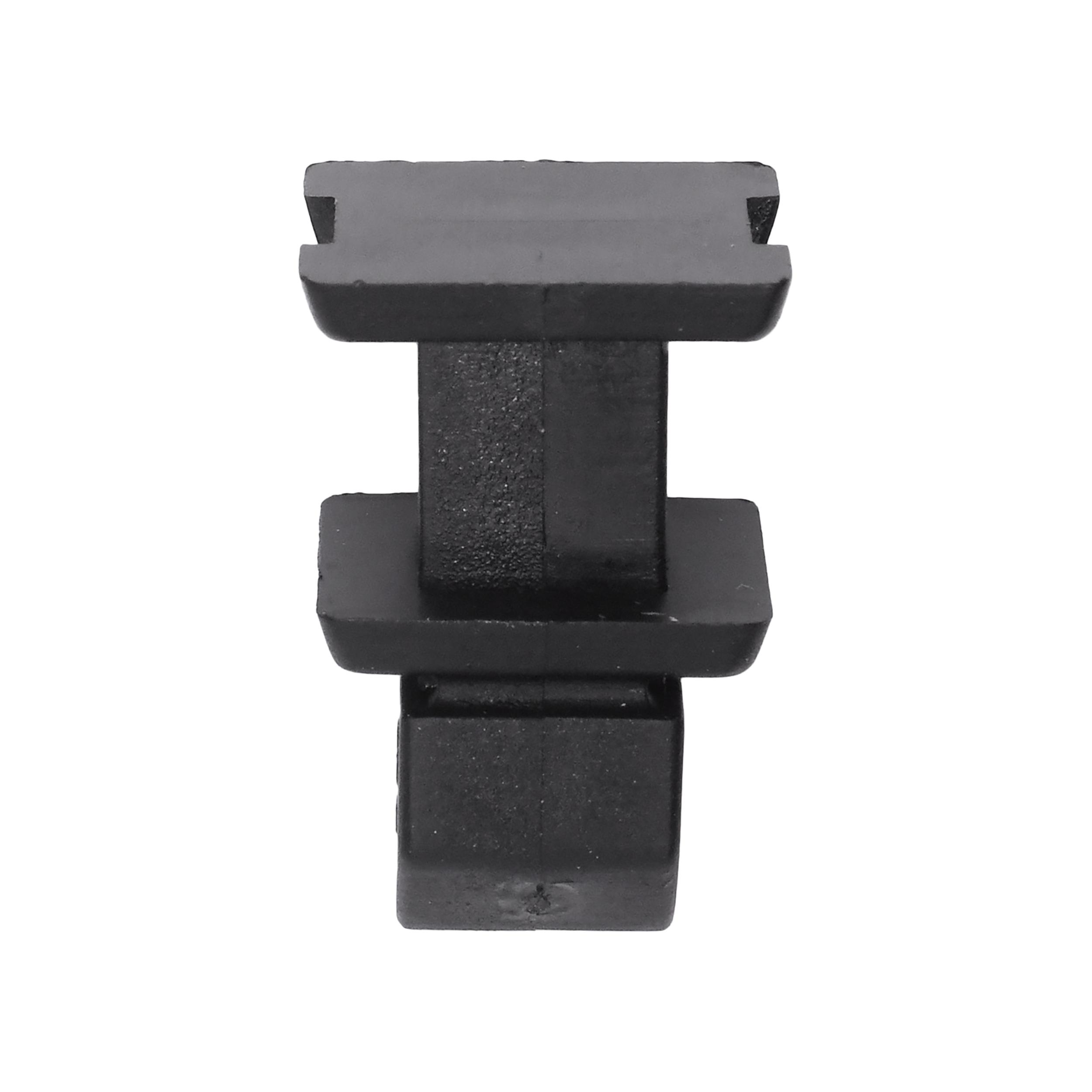25 pcs/pk- 7mm x 8mm Push Type Retainer 11mm x 14mm Head, Rivet Length 8mm, Color Black, Type Miscellaneous