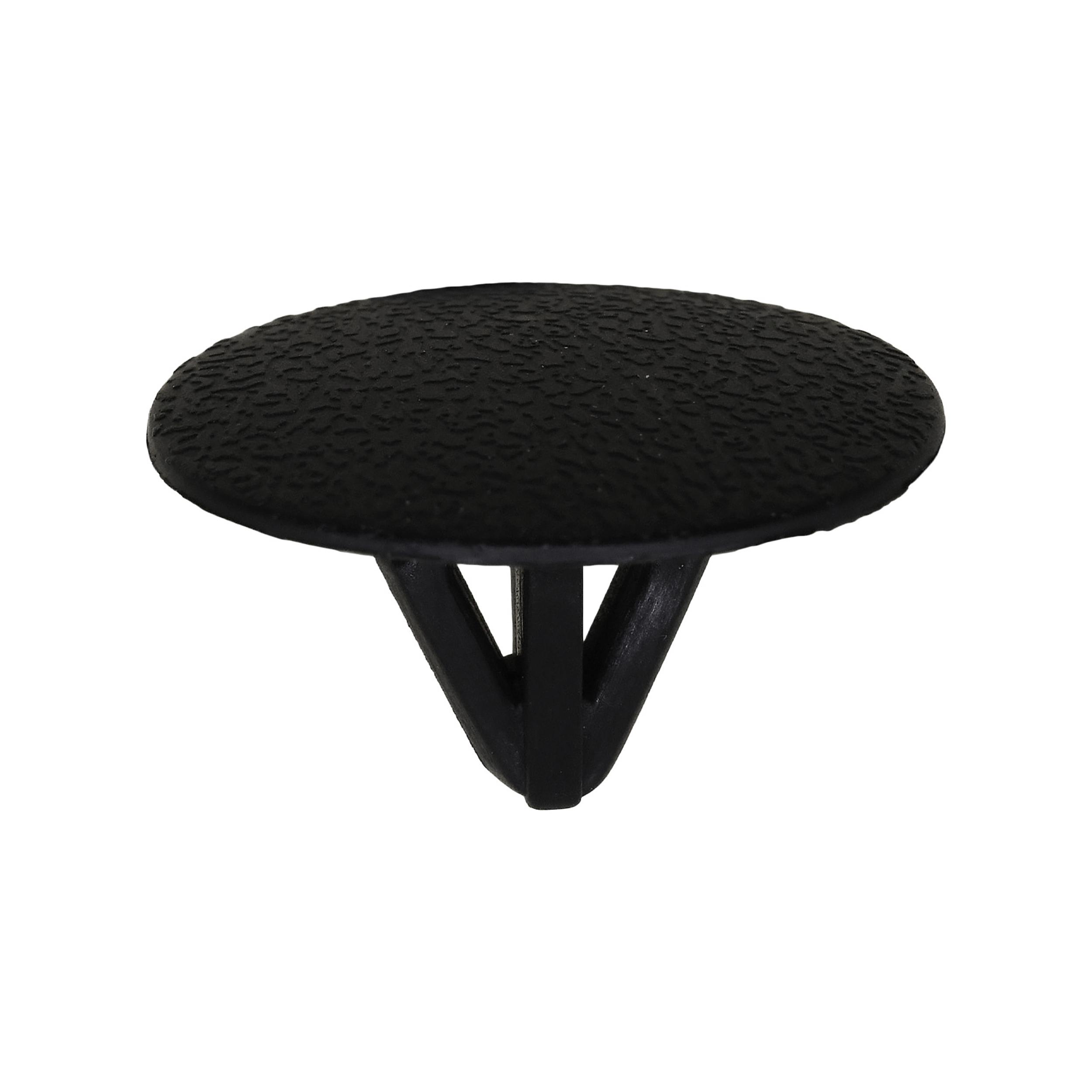 15 pcs/pk- Hood Insulation Retainer, Head Diameter 26mm, Rivet Length 14mm, Material Nylon, Color Black