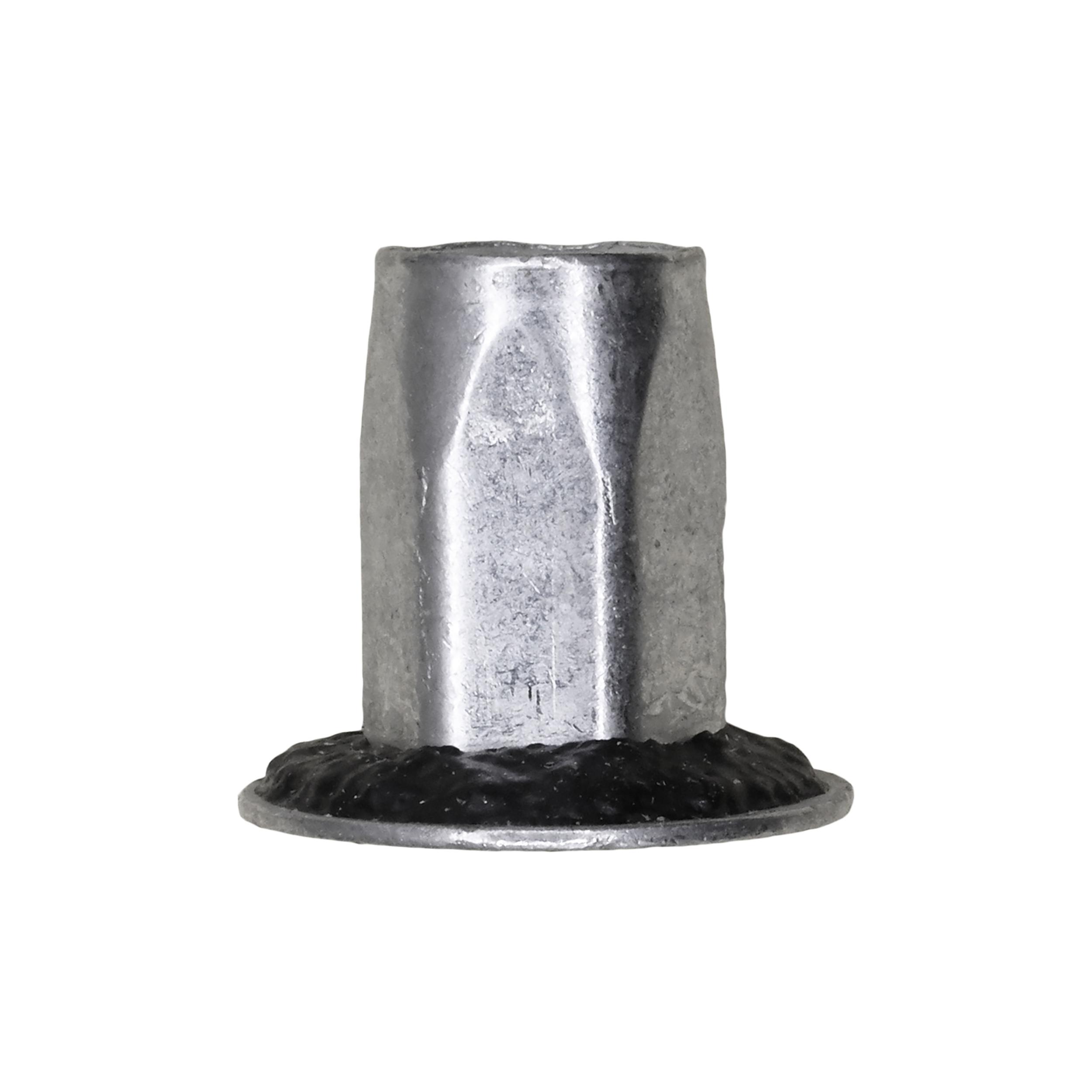 15 pcs/pk- M6-1.0 Specialty Insert Steel Zinc Plated, Head Diameter 17mm, Grip Range 0.7mm - 3.17mm