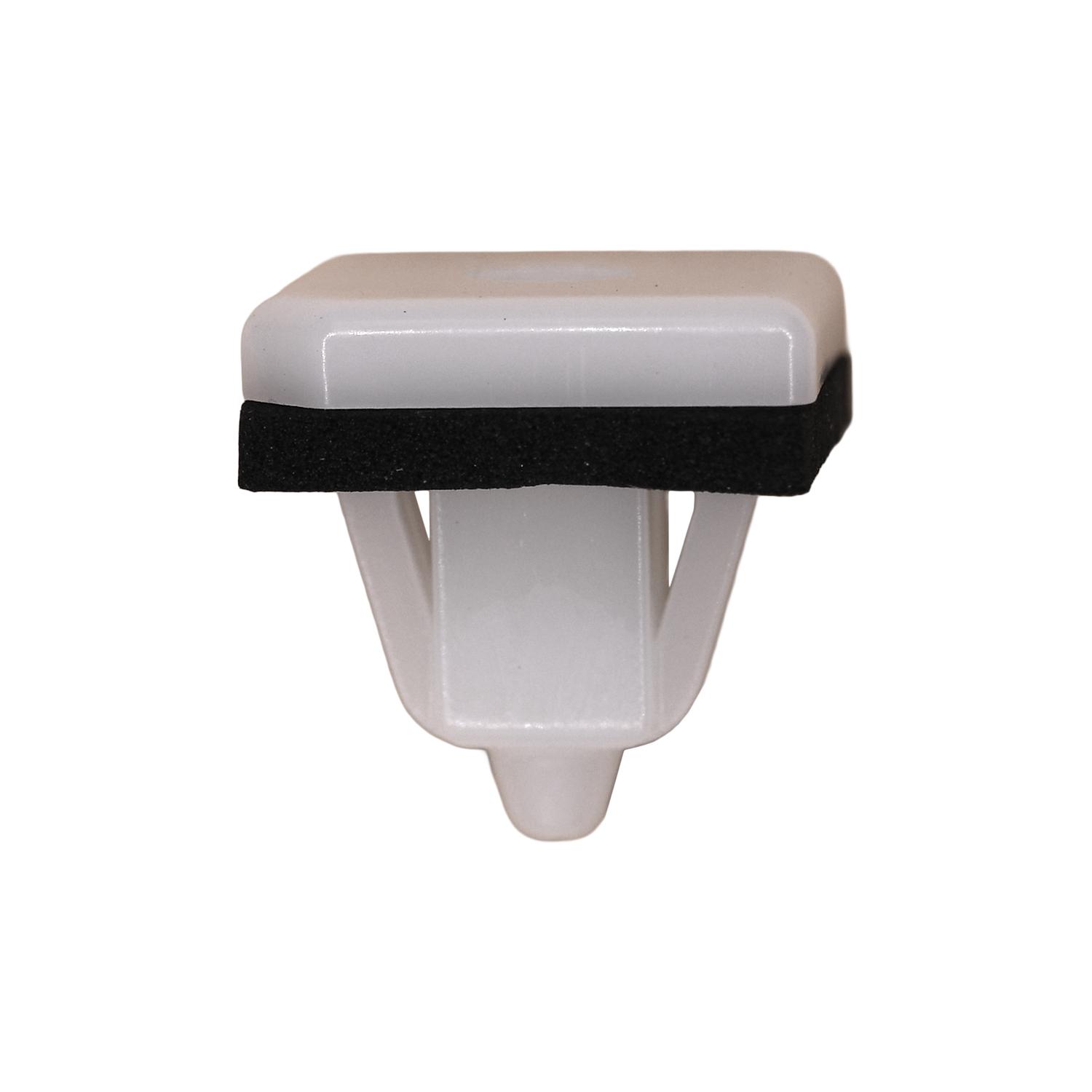 25 pcs/pk- M4.2 Nylon Nut, Rivet Length 14mm, Color White